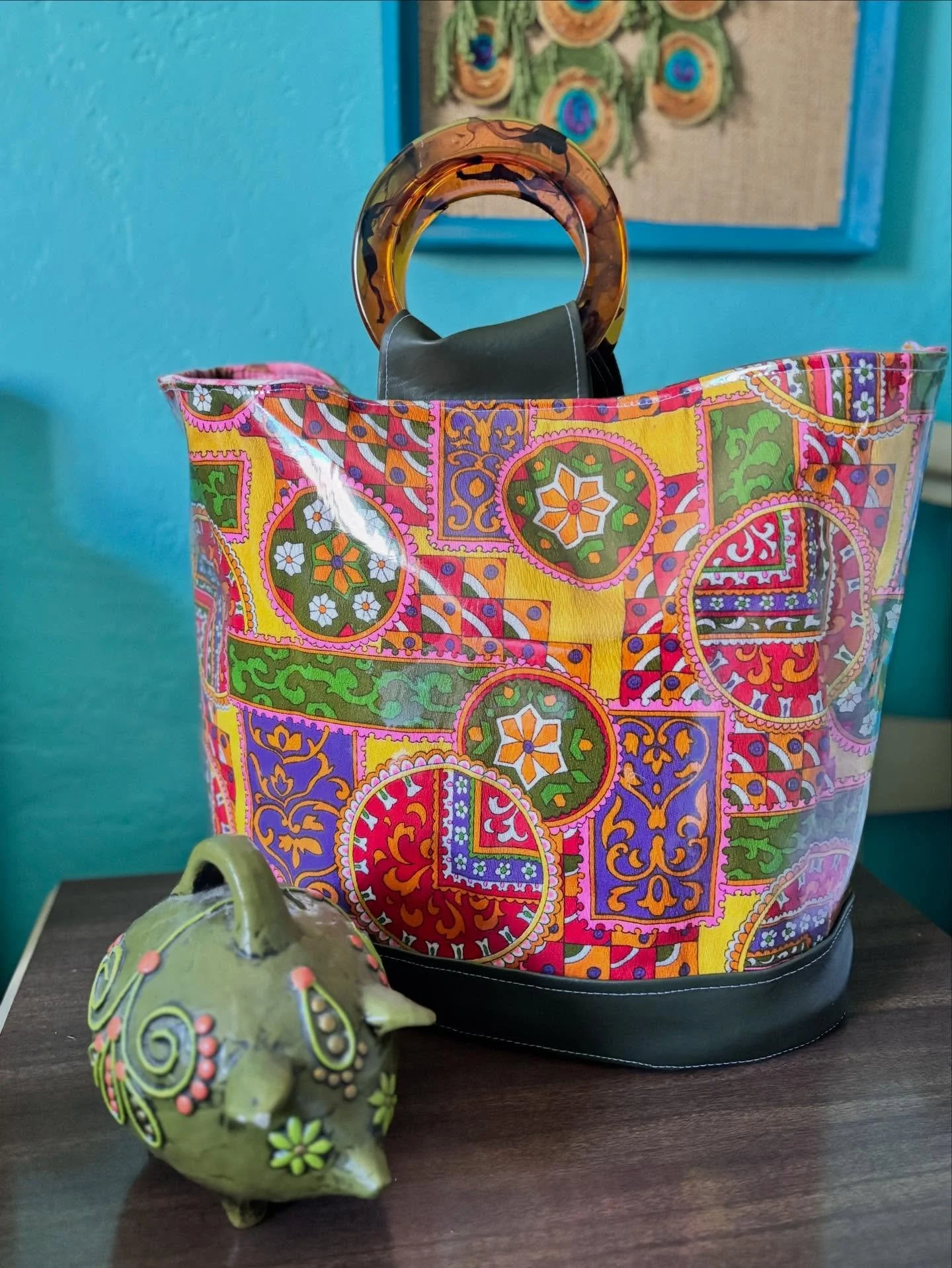 A few months ago, I landed at an estate sale on the second day (having not seen the listing for the first day), and quickly saw that no one had touched the vintage fabrics. I&rsquo;m always so happy when I get to continue to tell the stories of these