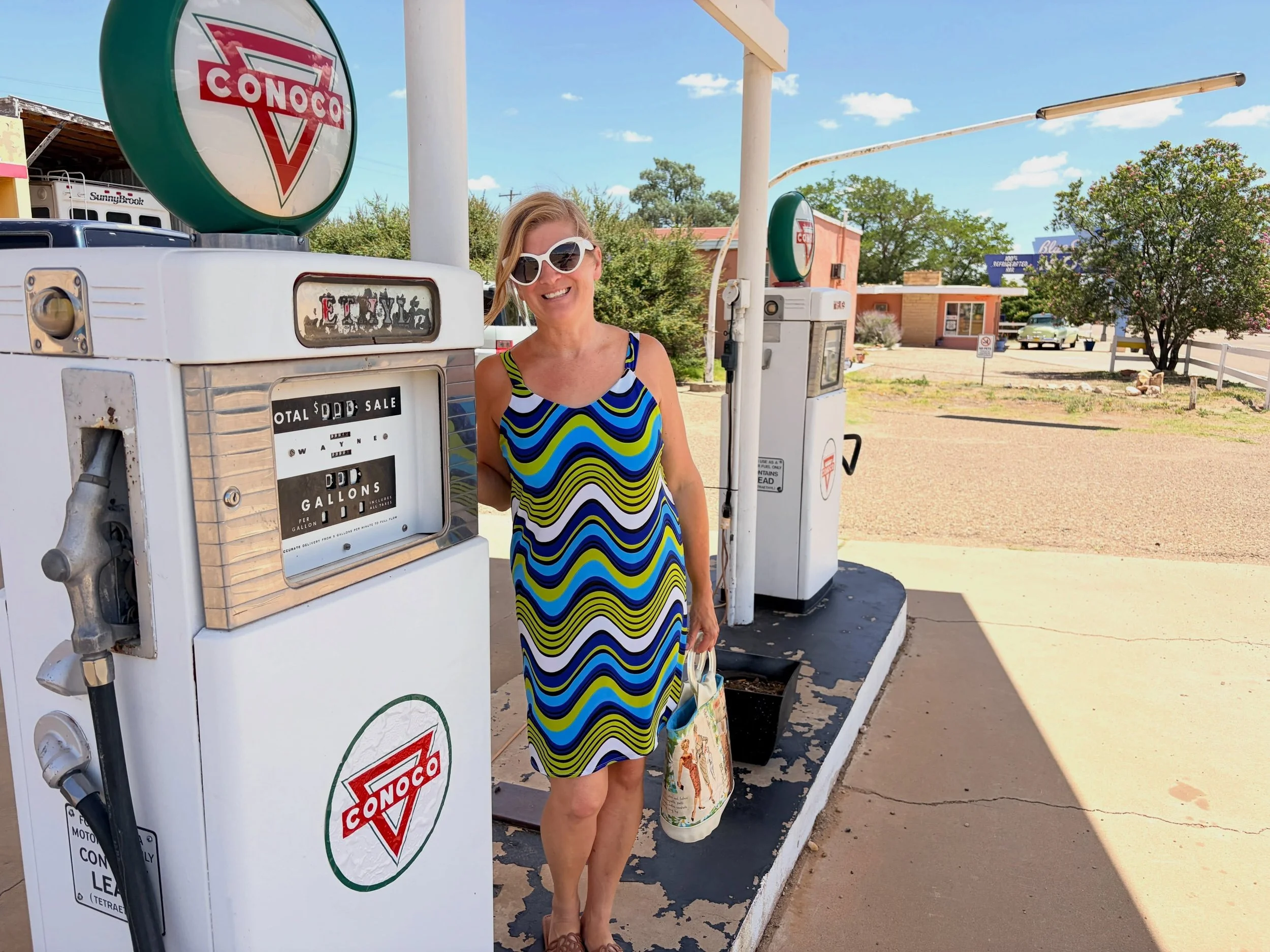 Nine days and 4,600 miles later, one last Route 66 view with under three hours until home. #roadtrip

Chelle Summer slip dress.

#chellesummer #route66 #mystyle #vintagestyle