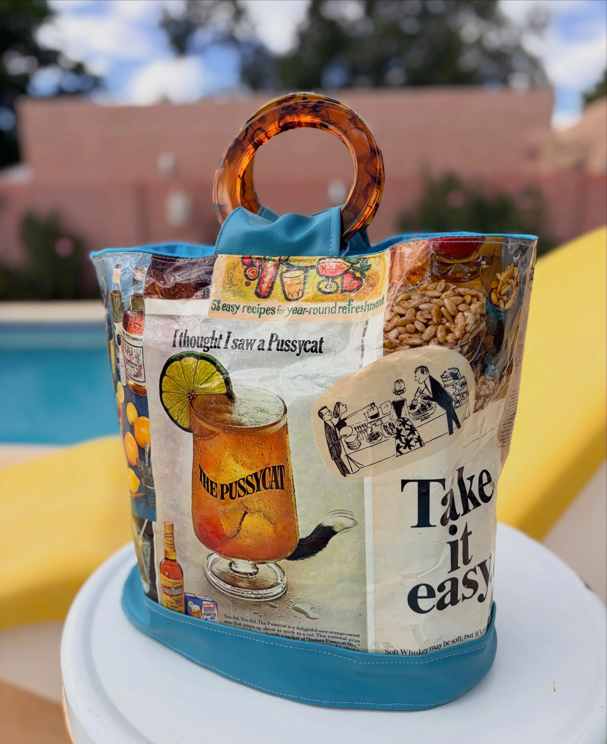 Nostalgic drinks for this holiday weekend. Find it at www.chellesummer.com #labordayweekend

#chellesummer #handmade #handbag #vintagestyle