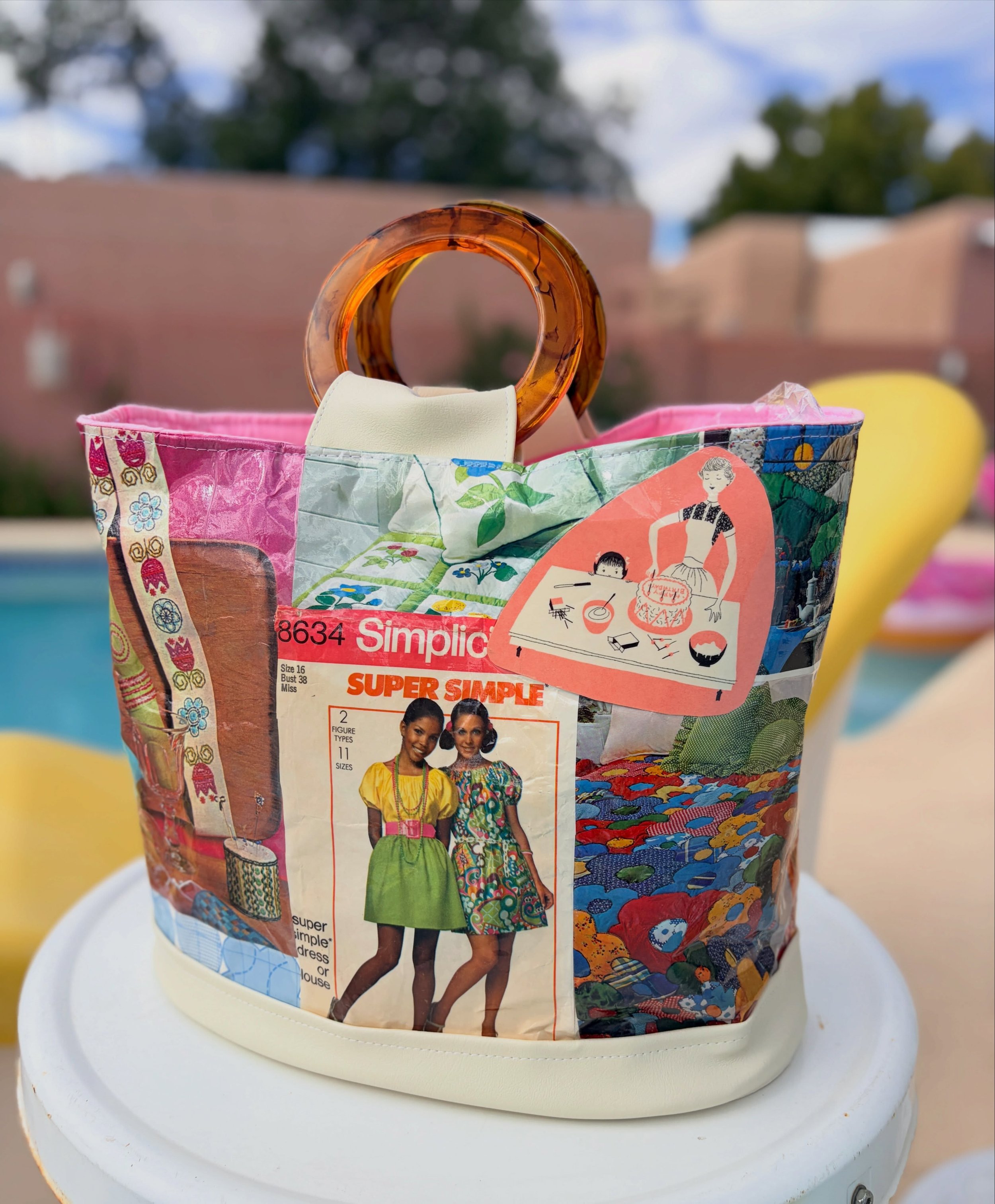 Find the Crafty Girl Take Everywhere Bag at www.chellesummer.com and Chelle Summer at the @redo_market -Orange County Fairgrounds September 25-26. That means there&rsquo;s lots of new stuff in process! Plus a thanks to @mod_studio for suggesting this