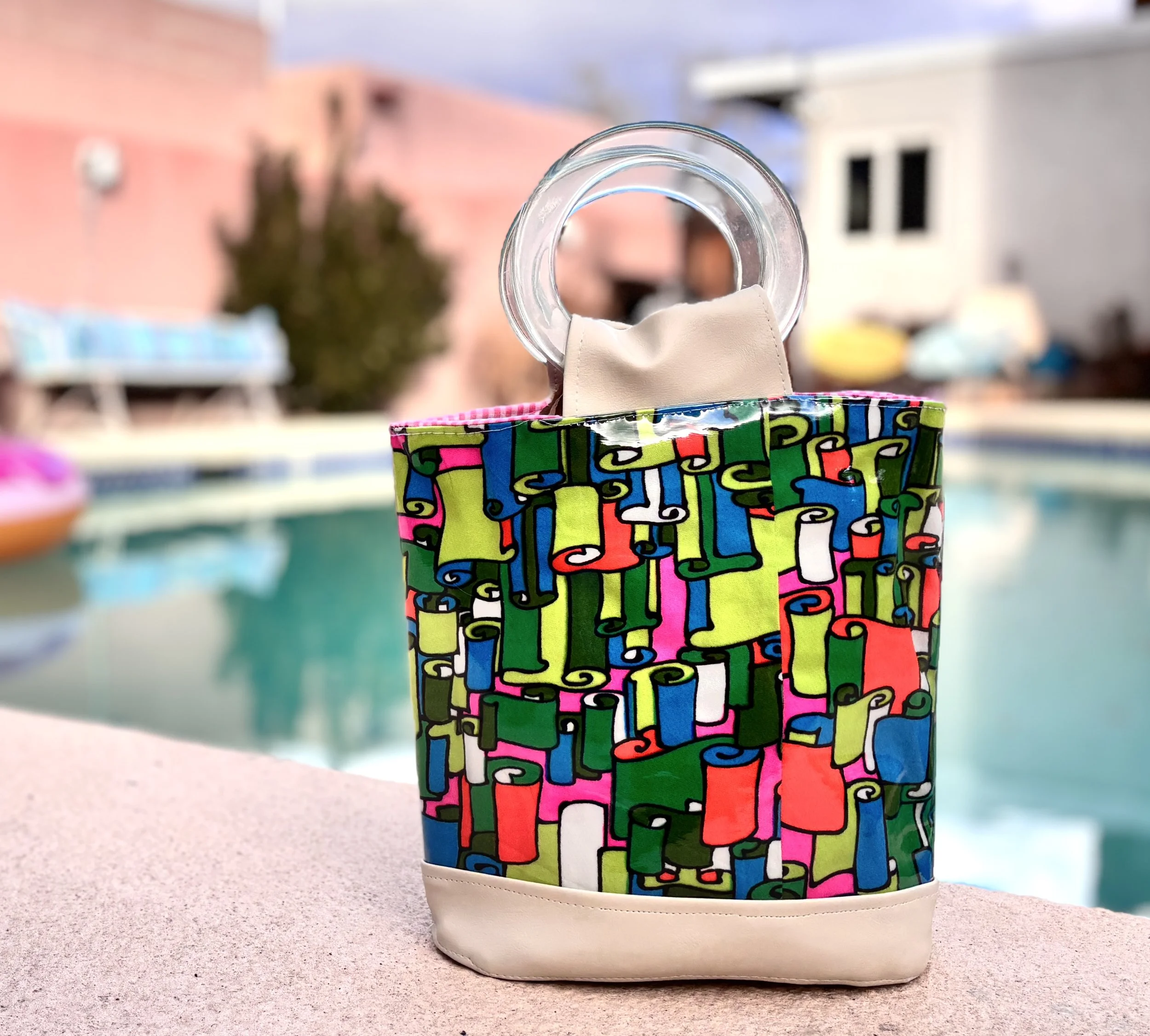 Groovy Scrolls Handbag