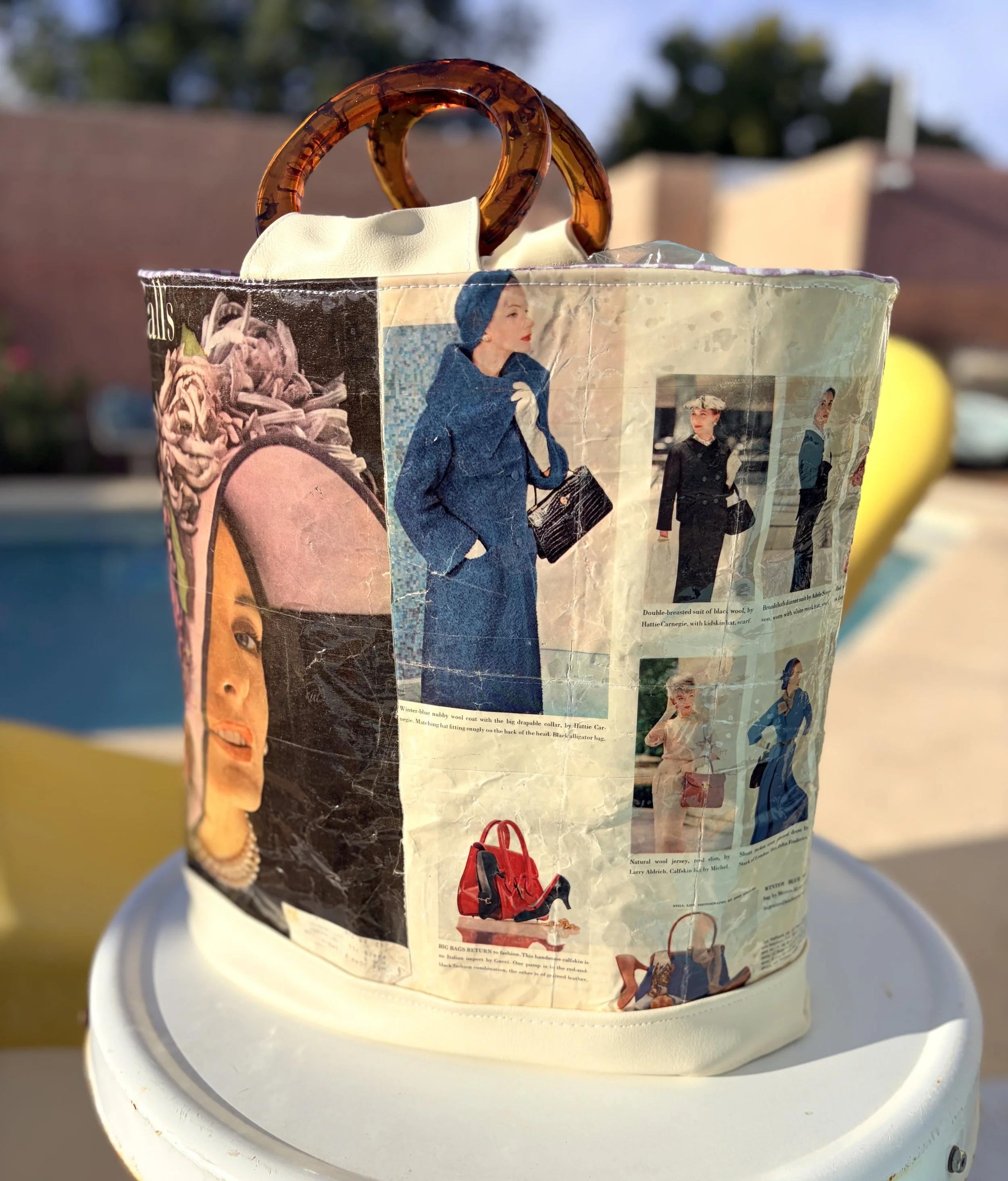 1940s McCall's Magazine Take Everywhere Bag