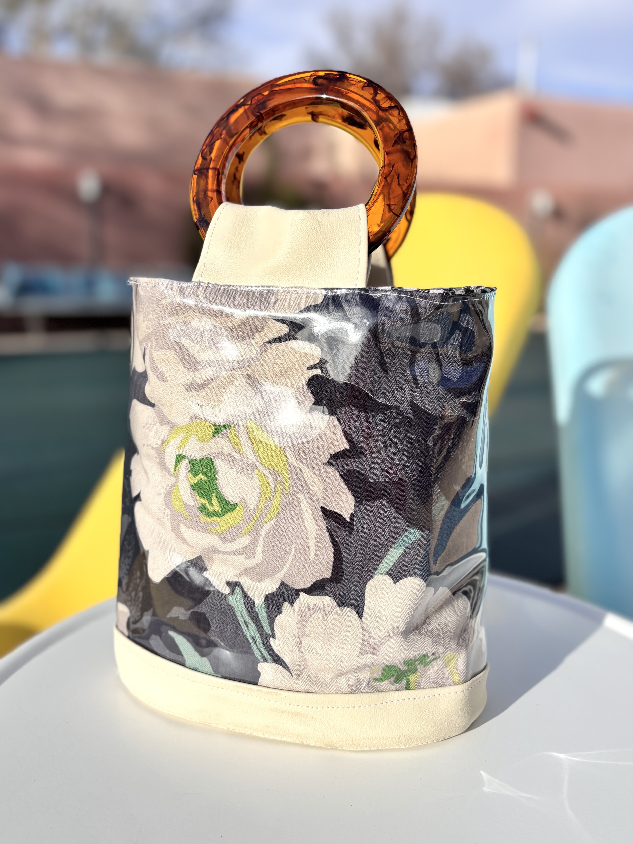 1950s Bloomingdale's Upholstery Remnant Handbag