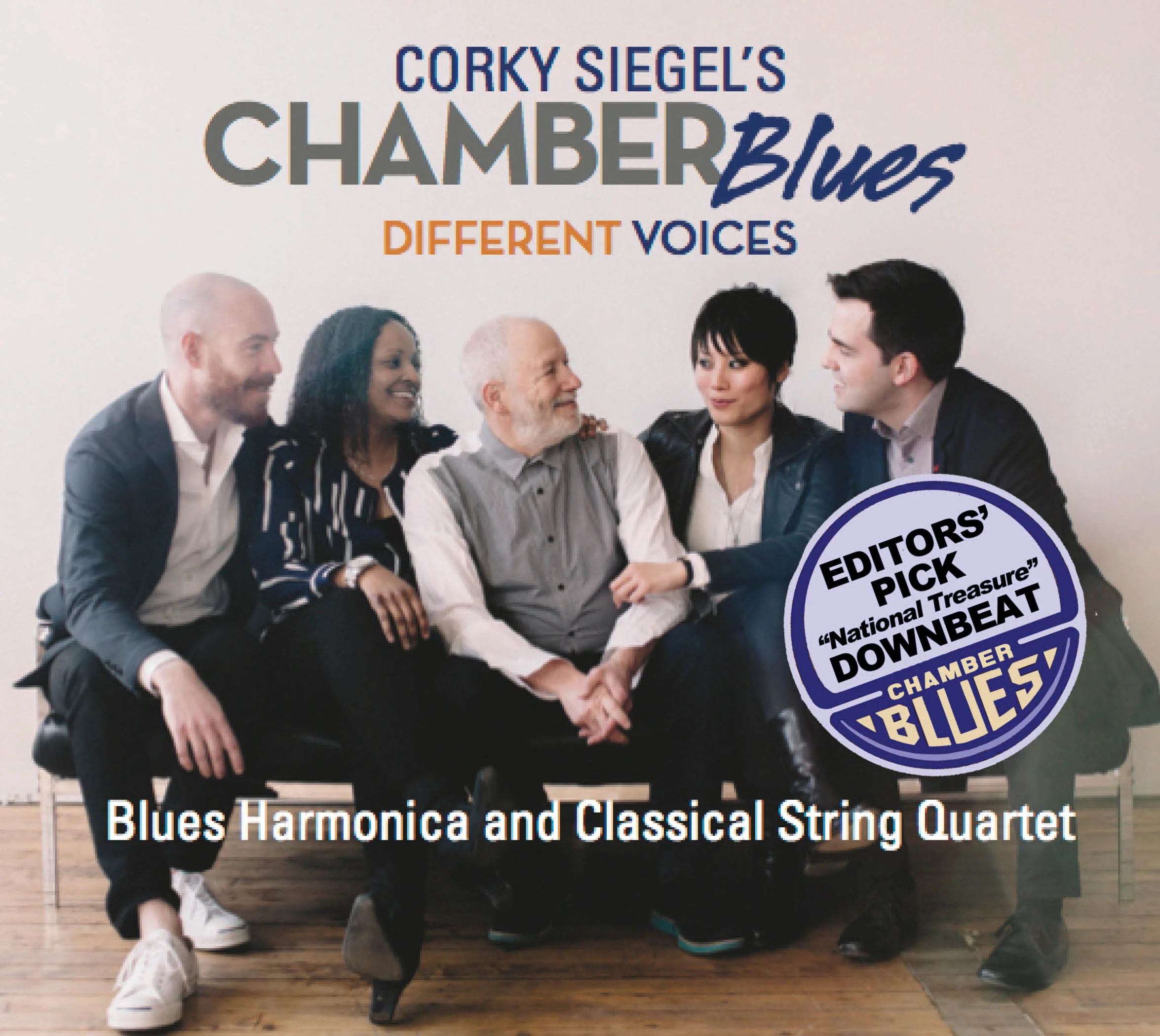 DIFFERENT VOICES is the latest Chamber Blues album. See the extraordinary rave reviews