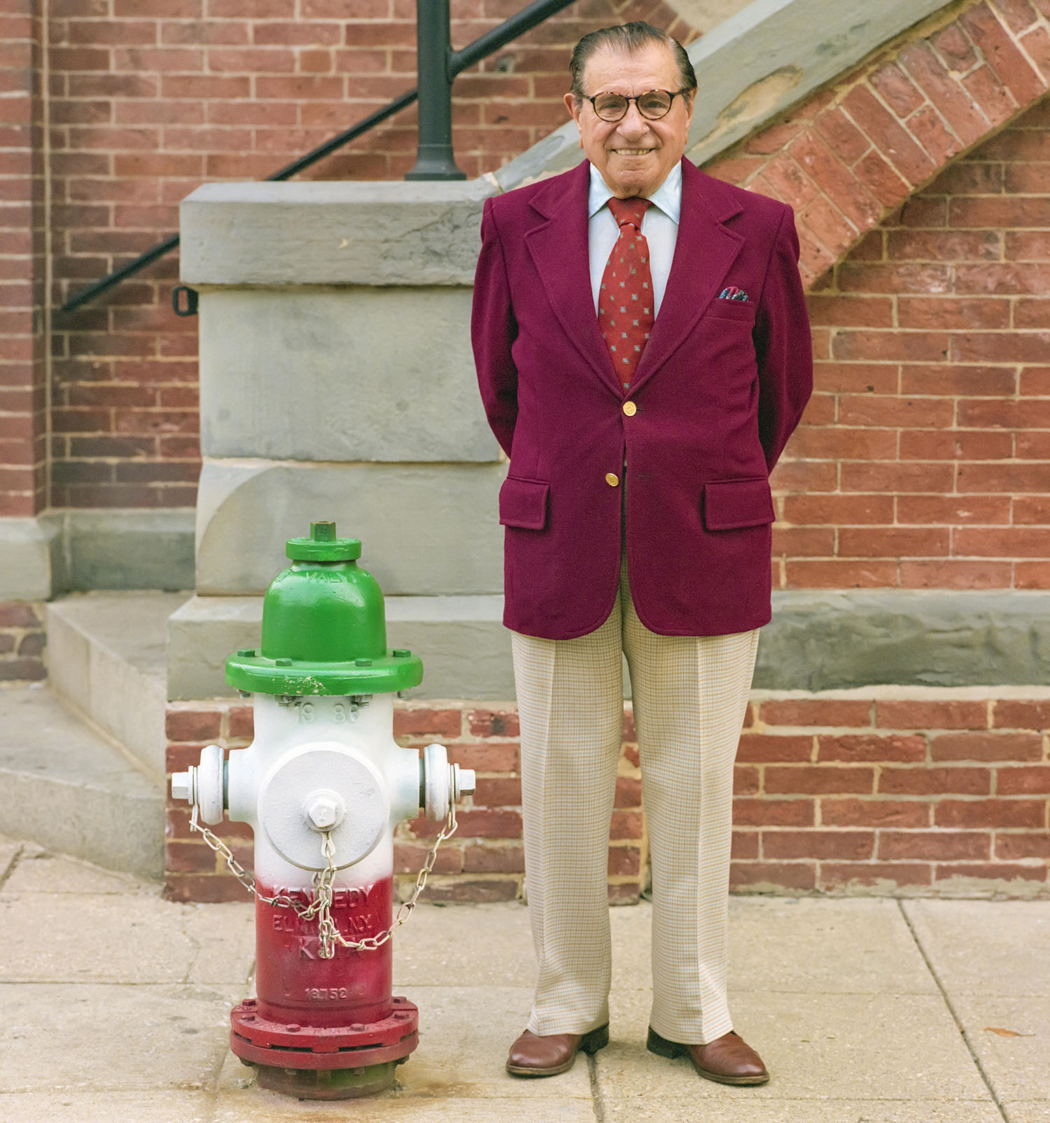 Little Italy: Guido Lancelotta Outside St. Leo's Church