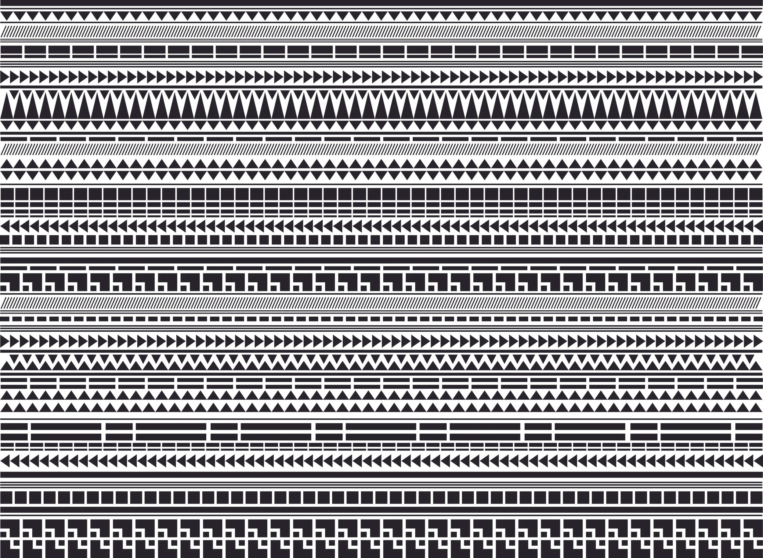 Custom Maori Pattern 