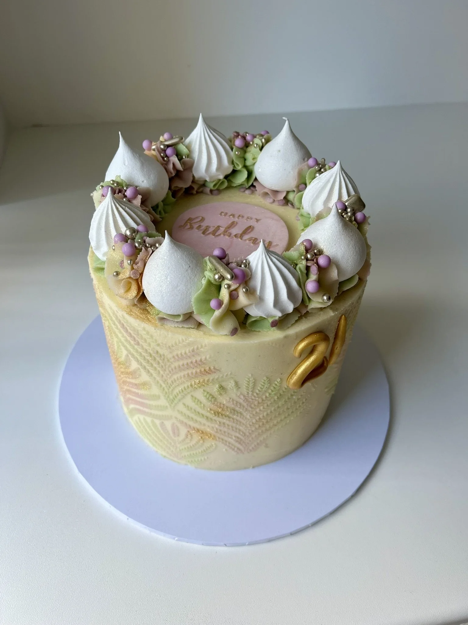 Stenciling with Swirls, Sprinkles &amp; Meringues