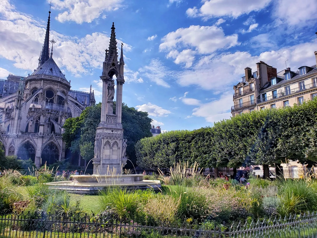 A must see - the park behind Notre Dame