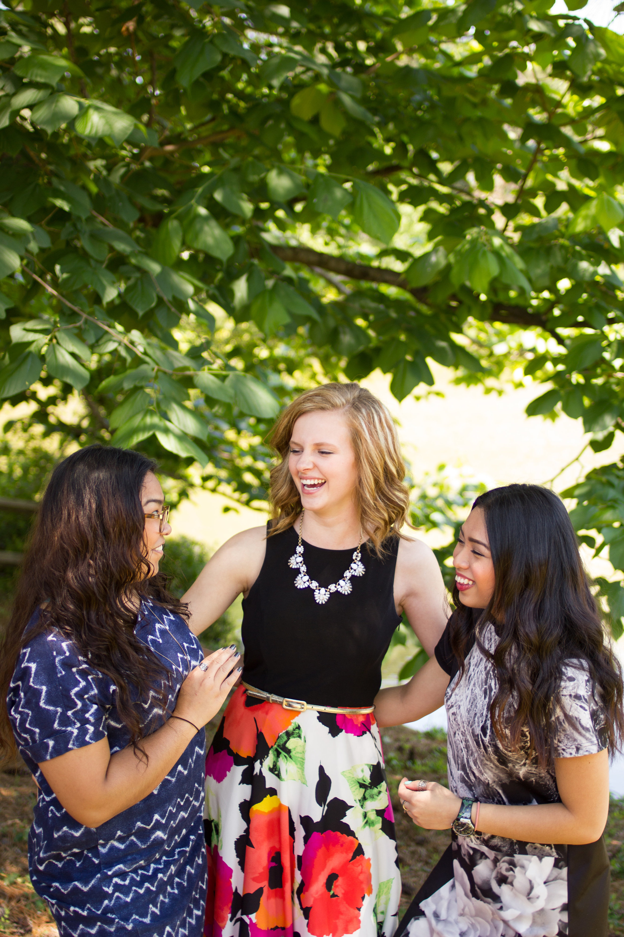 Some of Amber's friends from college were staying with the Bacons as well, so they jumped in on a few shots. :)