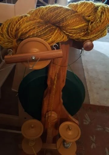 Jean Mabon of Glasgow, is loving her brand new Majacraft Suzie Pro call Matilda - this was the first spin - very impressive. We look forward to seeing more.