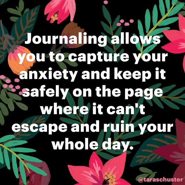 One of the many benefits of journaling is that you can capture your anxieties on the page. Instead of ranting and raving and stressing to your friends or partner during COVID-19, what about venting to a beautiful piece of paper? Did I just save your 