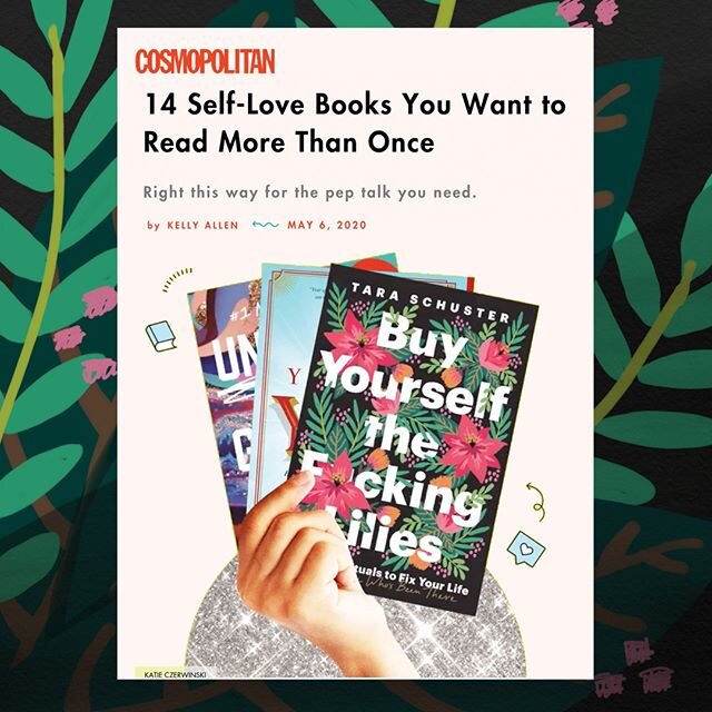 THRILLED, THRILLED I TELL YOU to be included in @cosmopolitans list of The 14 Self-Love Books You Want to Read More Than Once. DO YOU KNOW THAT&rsquo;S MY BEST CASE SCENARIO? To have anyone read my book more than once? It&rsquo;s the honor I bestow u