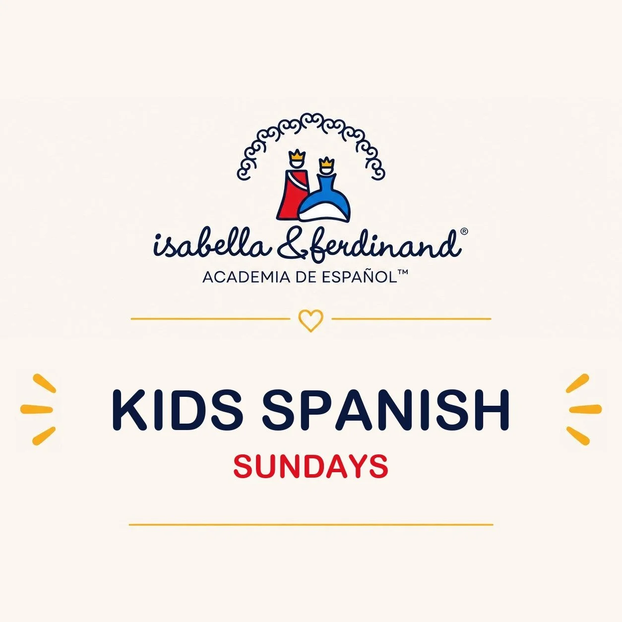 Kids Spanish – Sundays