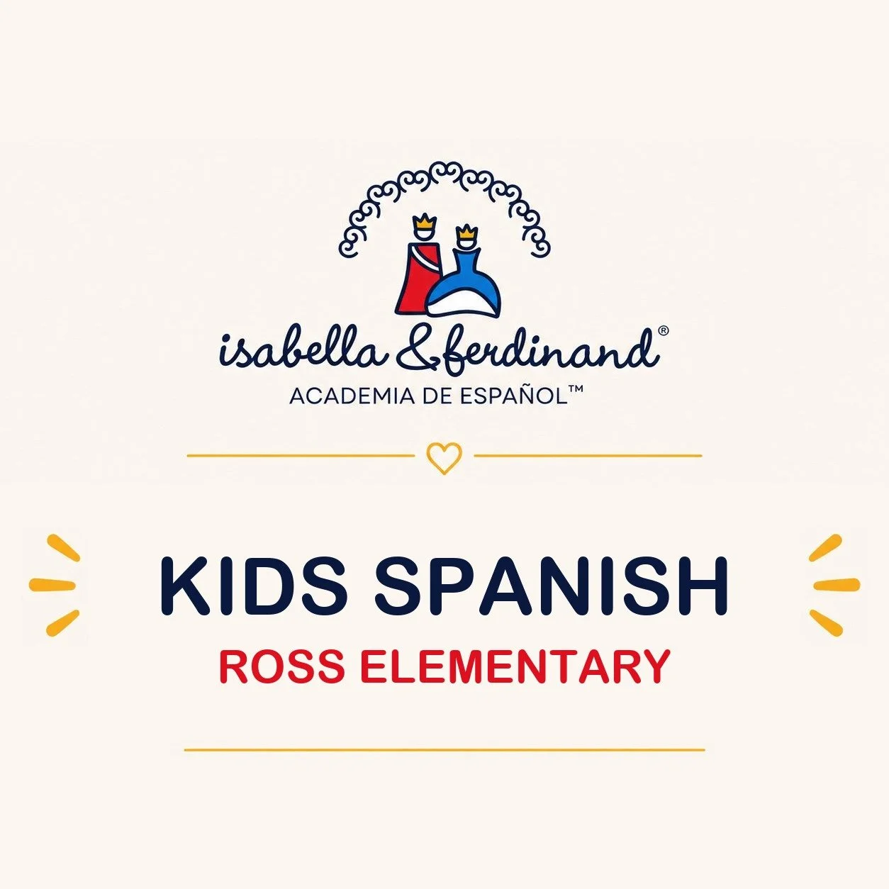 Kids Spanish – Schools: Ross Elementary (Before School)