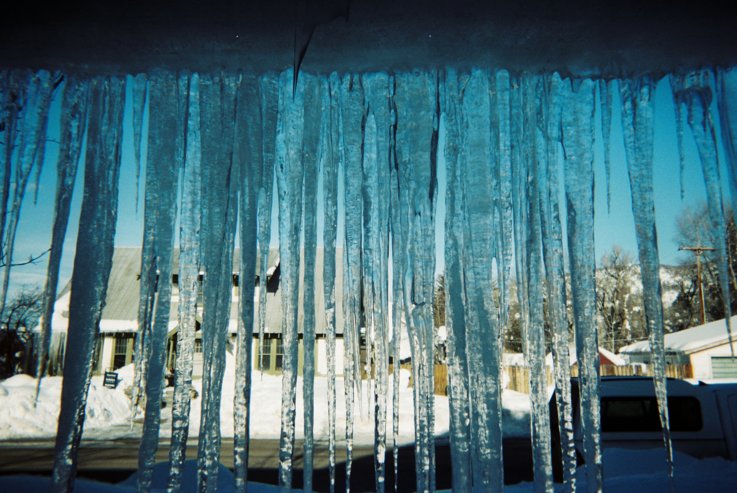 CAUTION I have always loved icicles, the bigger the better. I think I’m drawn to them the way I am drawn to many things that are beautiful and dangerous. A spiritual life that draws us closer to God is not always safe but it usually leads us to somewhere beautiful. -Rebecca Crummey