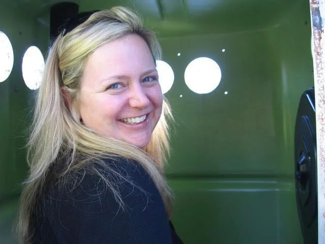 Looking out of a port-a-potty at the Grand Canyon during the move from Houston to Seattle. I look happy in this moment, but I was overwhelmed with grief for the life I left behind me. See how puffy my eyes are? I didn’t even take any photos of the Grand Canyon.