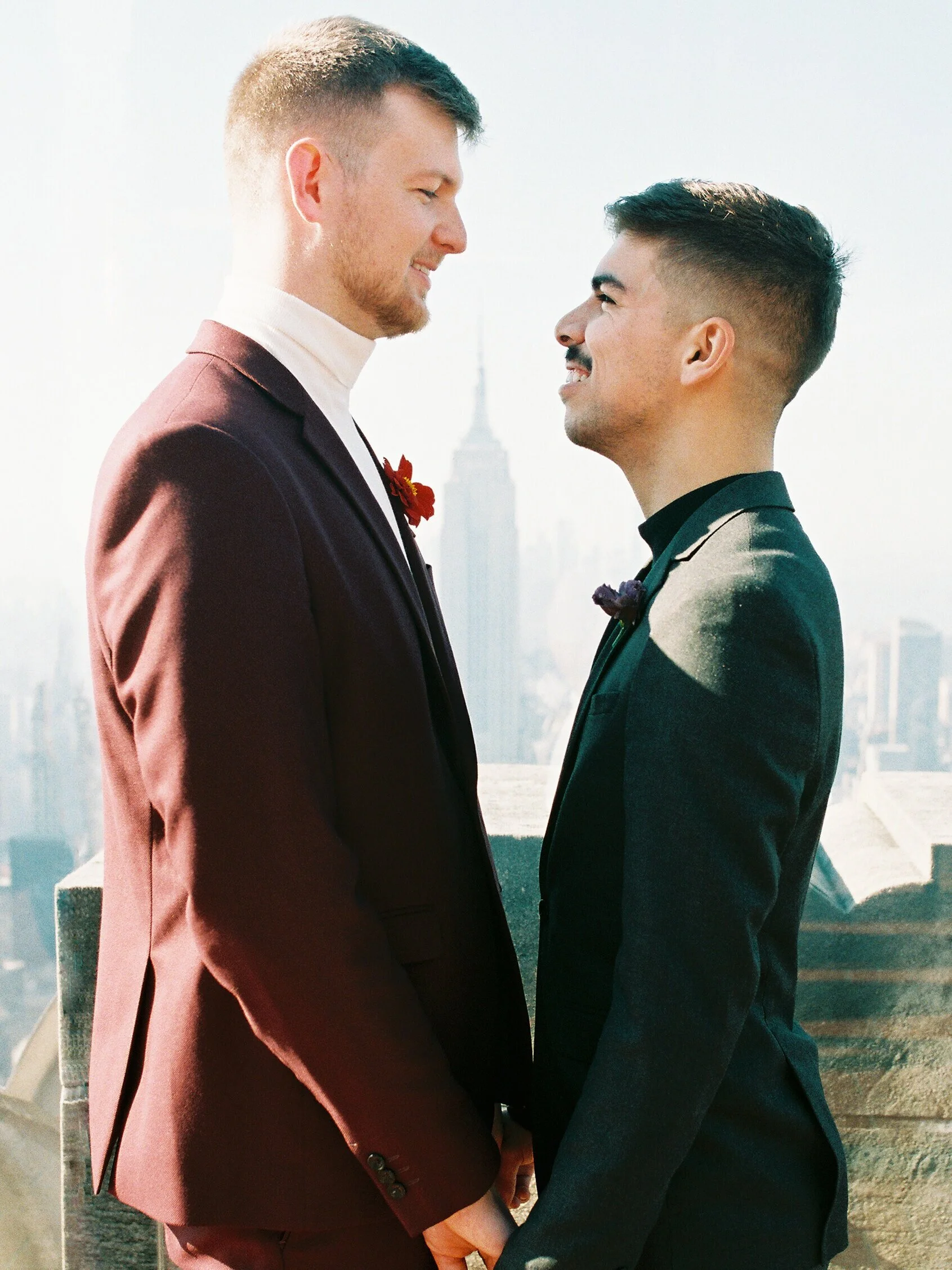 Top of the Rock Elopement with Christian &amp; Emilio