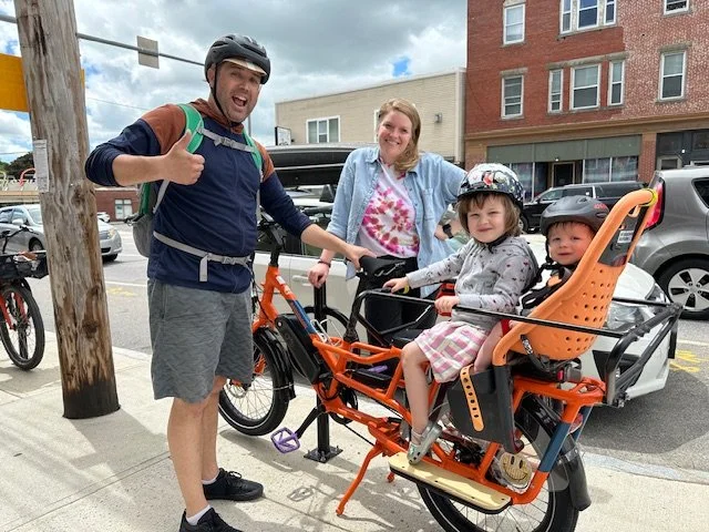 Bikes Mean Business: Back Cove Books Sponsored Bike Rack Installed on Forest Ave!
