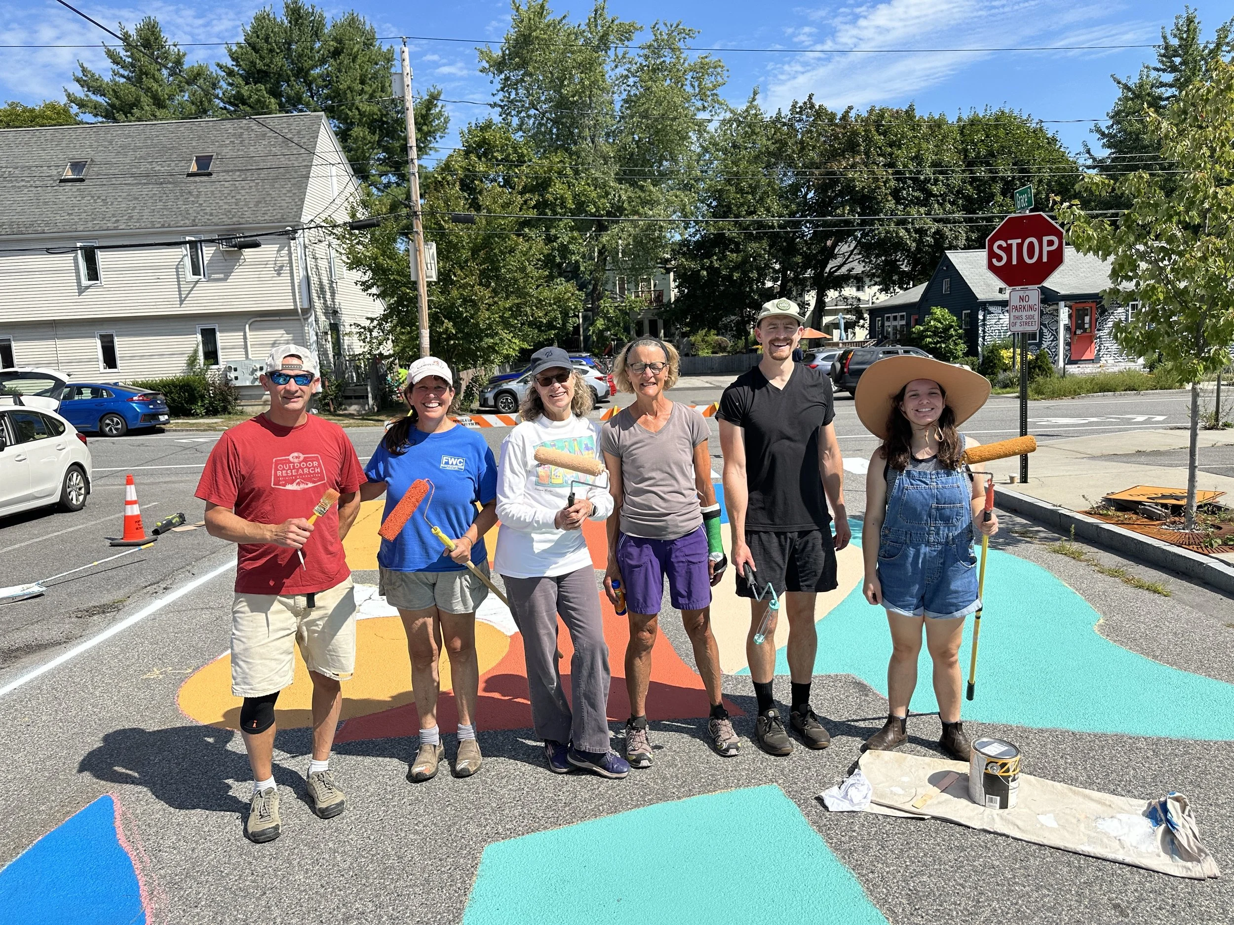 New Street Art on Grace St.