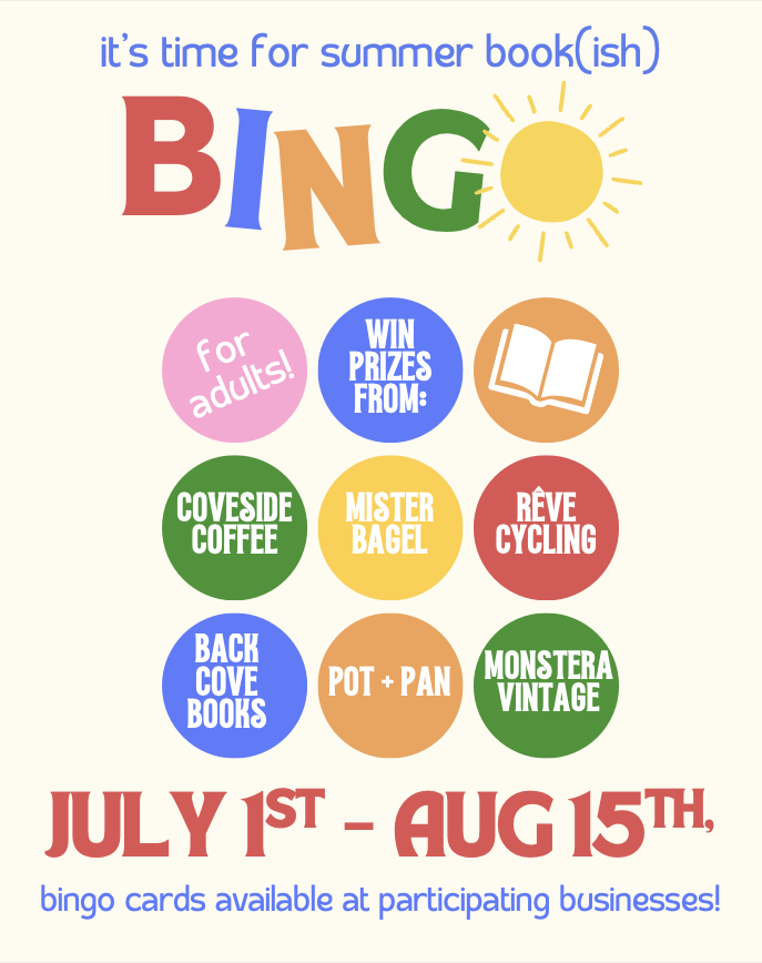 From Back Cove Books - Summer is for Reading and Singing! 