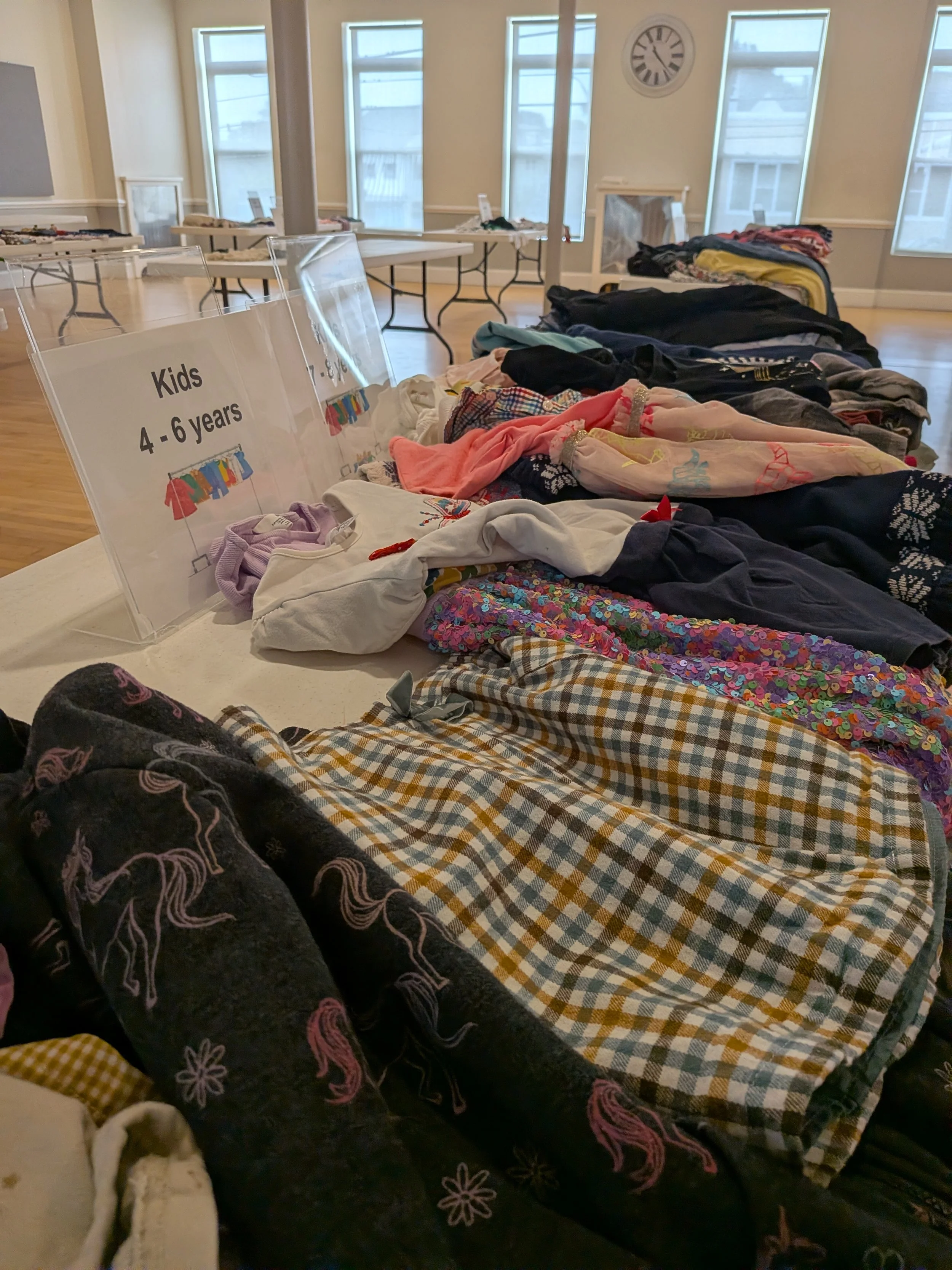 Successful Back to School Clothing Swap!