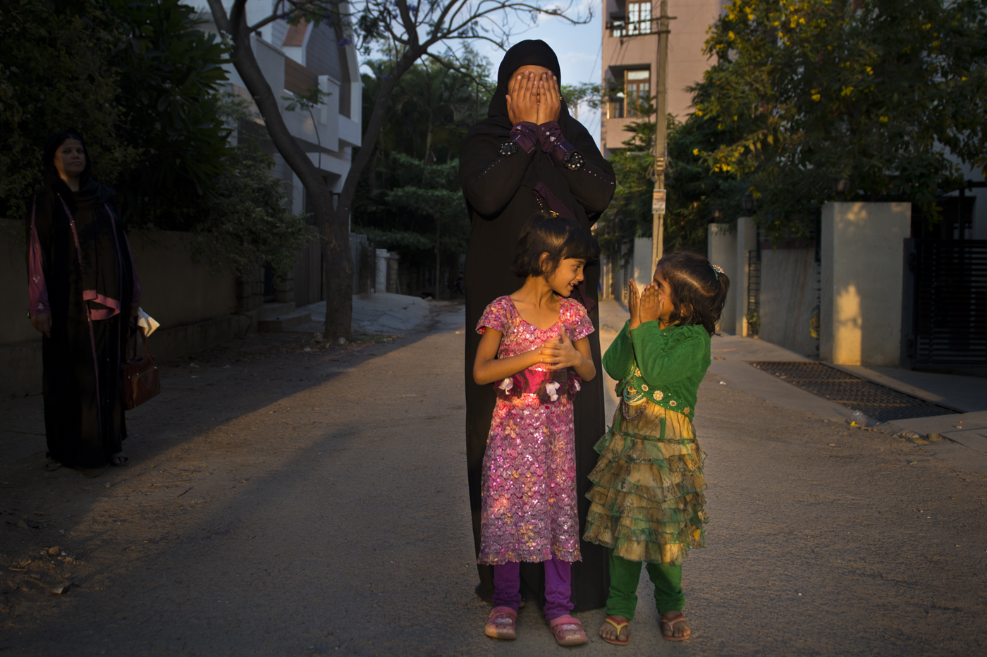 Tabassum (25) and her mother (L) paid a sizable dowry of cash, jewelry, and 2 suits at time of marriage. Despite the dowry her husband and his family repeatedly abused her for continuing dowry payments and for giving birth only to girls. Her husband re-married and had a third daughter.