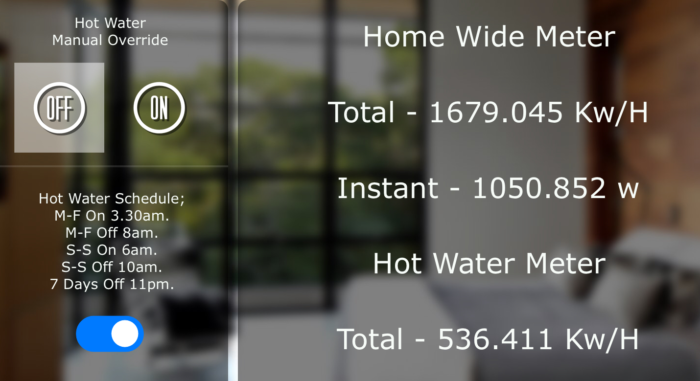 Austin Home Automation Energy monitoring