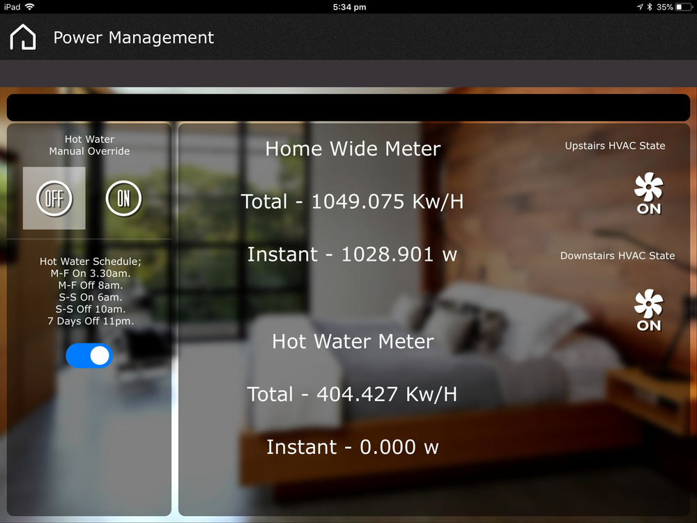 Energy monitoring helps you know if your home is running smarter and more efficient in real time as you use your home system.