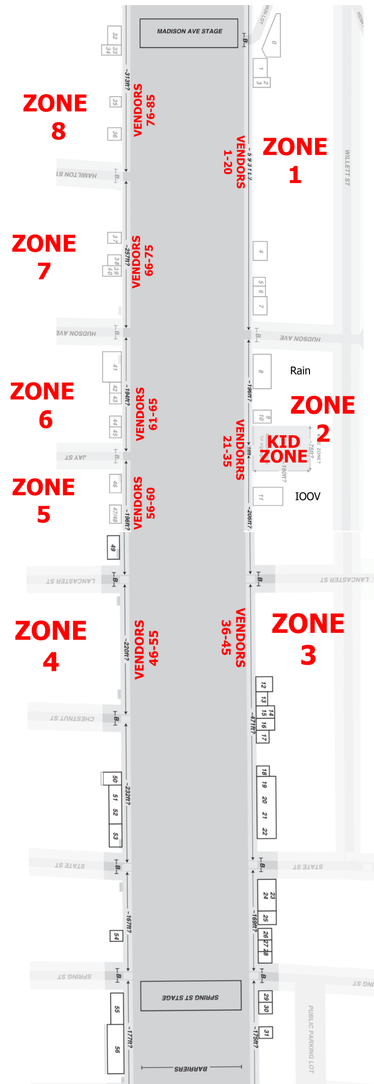 Lark Ranch Map Vendor Info — Art on Lark