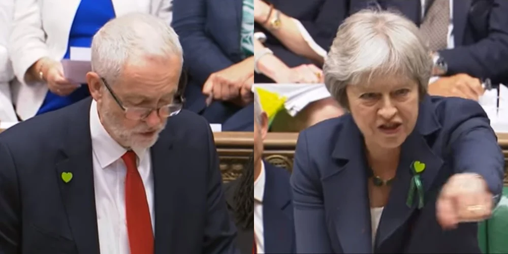 Prime Minister Question Time: Chaos In The House of Commons