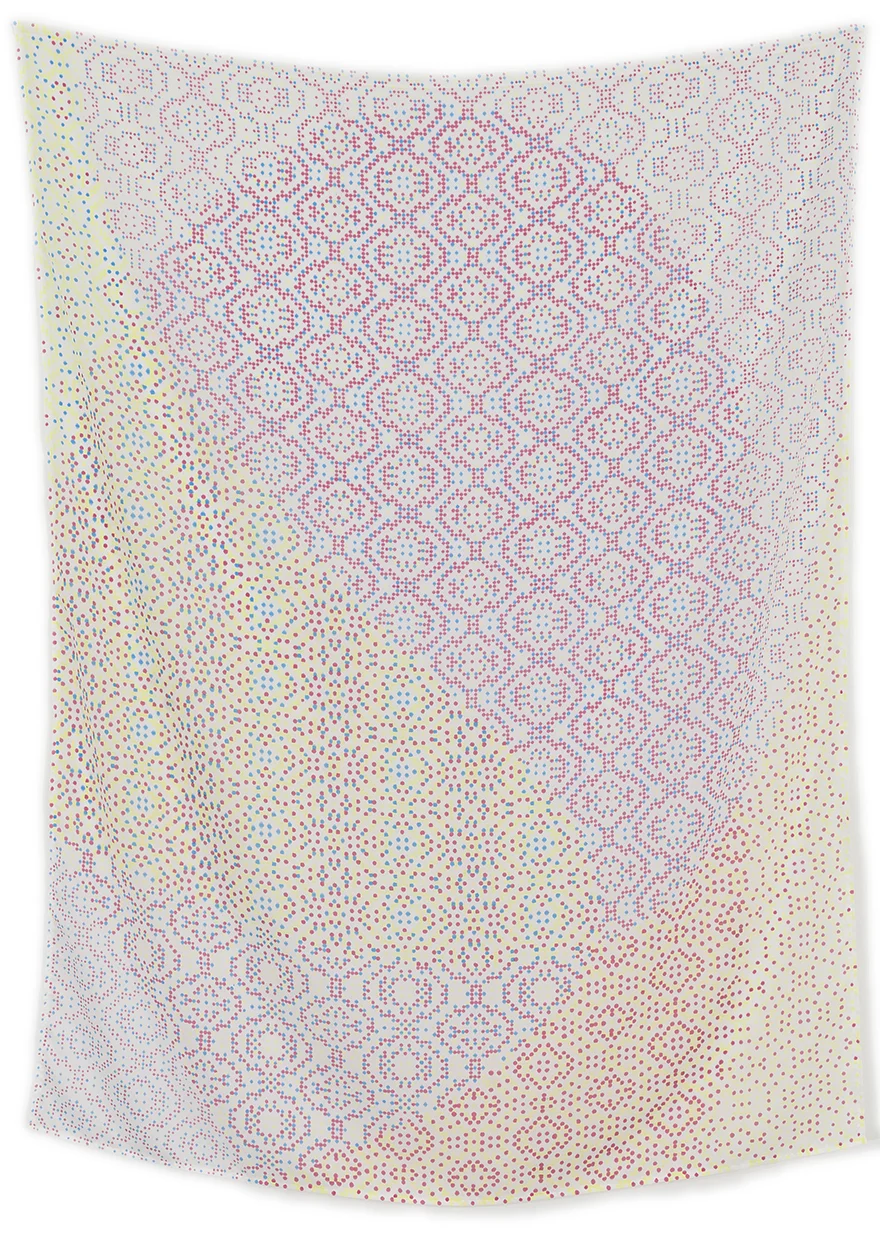 MYC1, 2014 Hand Dyed Silk 69 x 53 inches