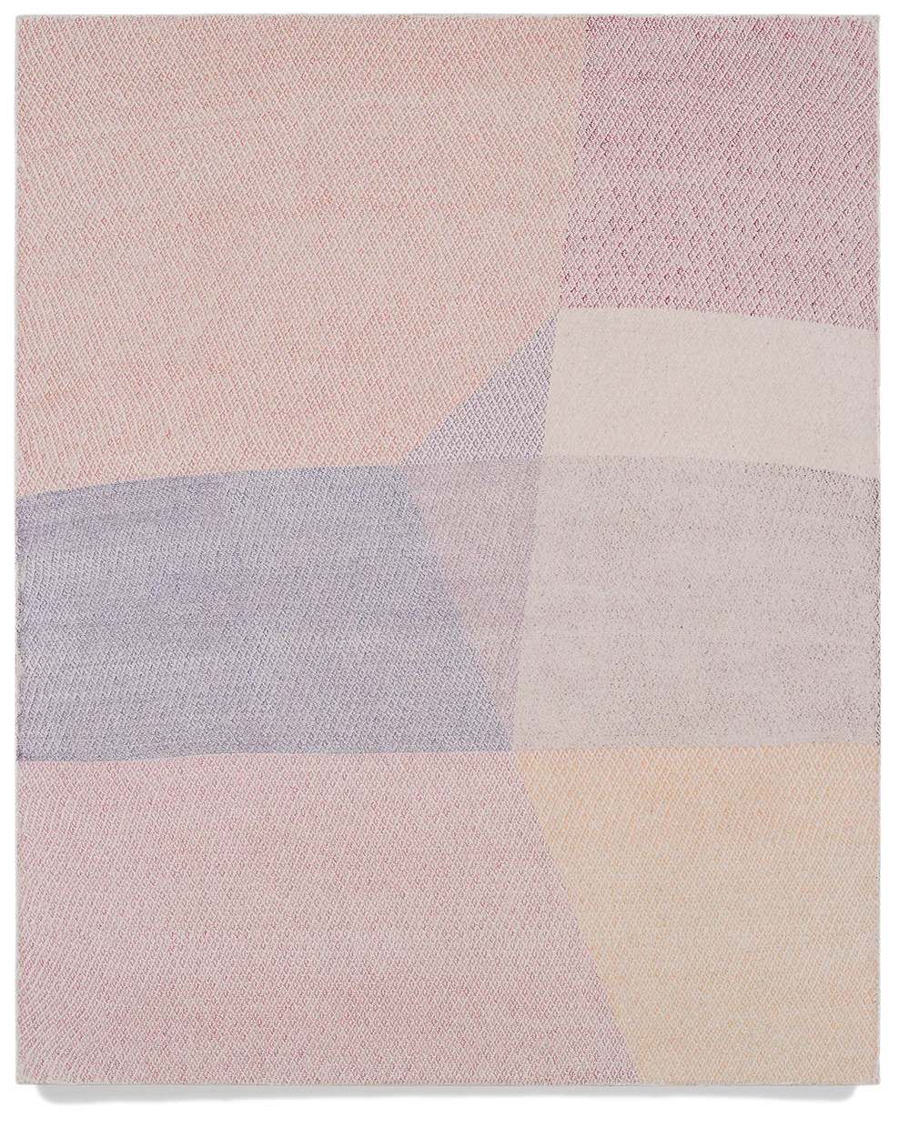 PLM , 2010 Acrylic on Hand-Loomed Linen 33 1/2 x 27 inches