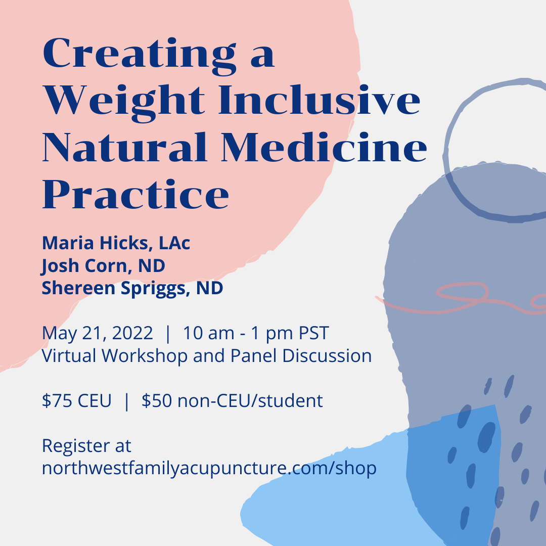 Creating a Weight-Inclusive Practice Non-CEU/Student — Northwest Family ...
