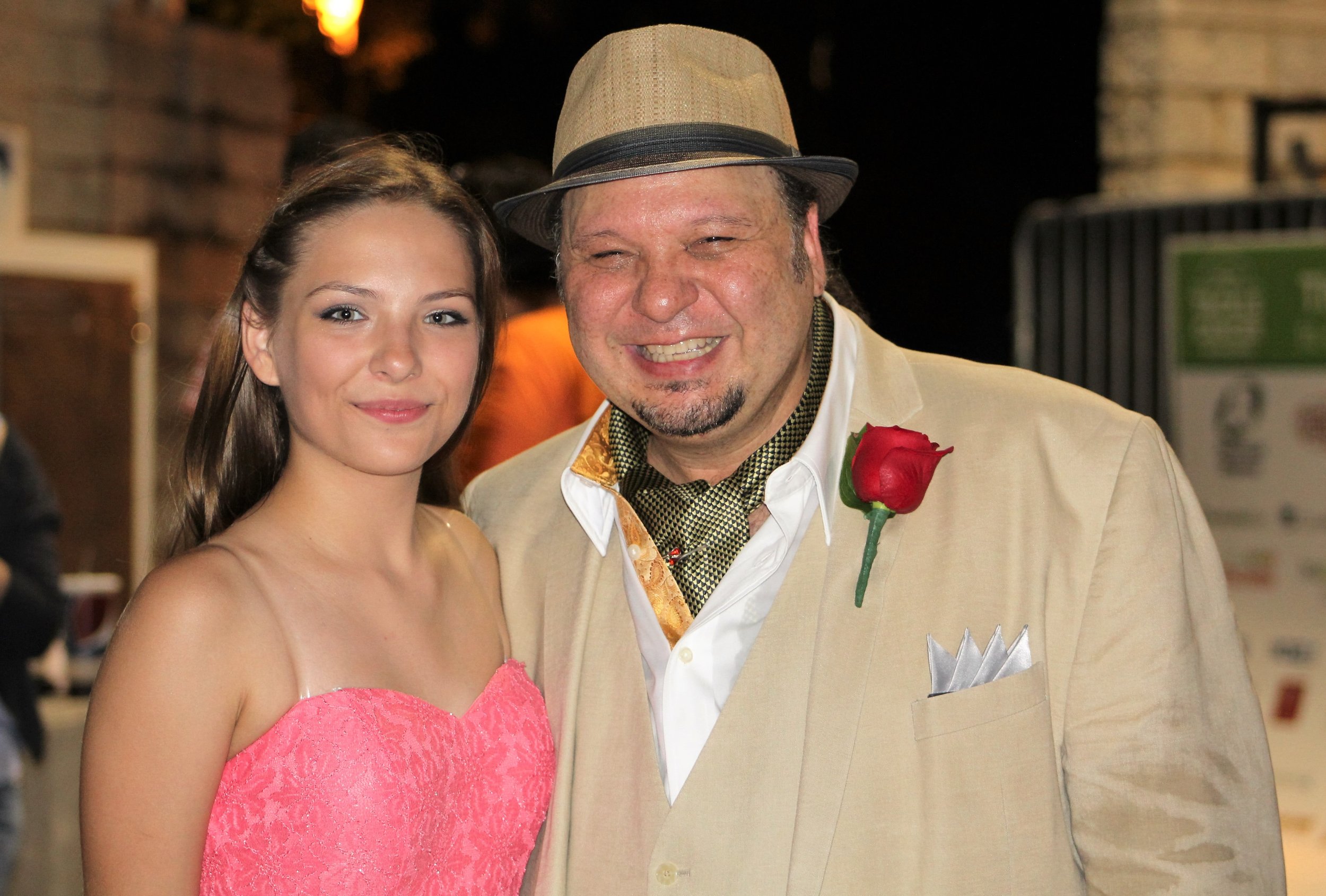 With M. Castaldo