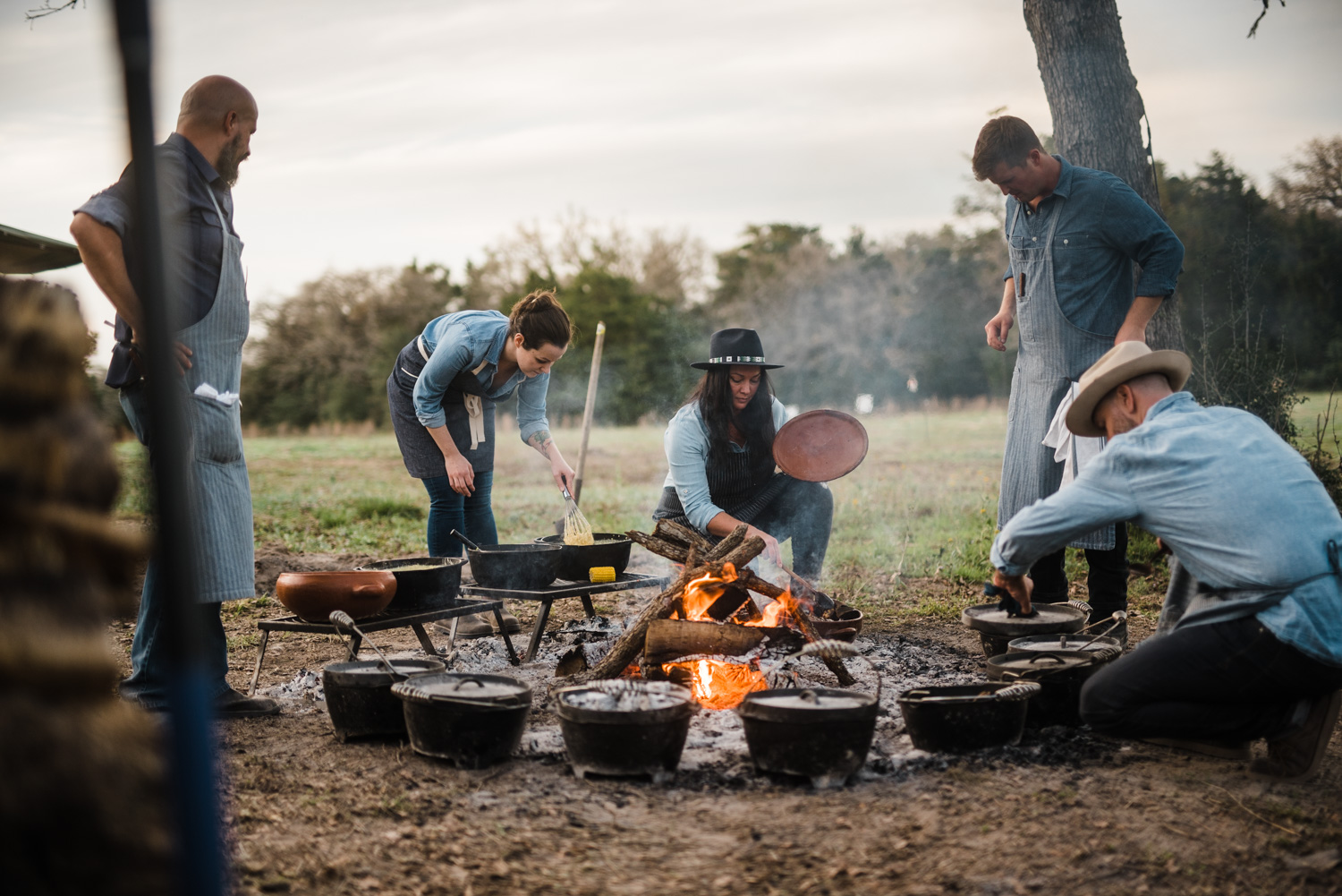 Open Fire Cooking Workshop — Tournant