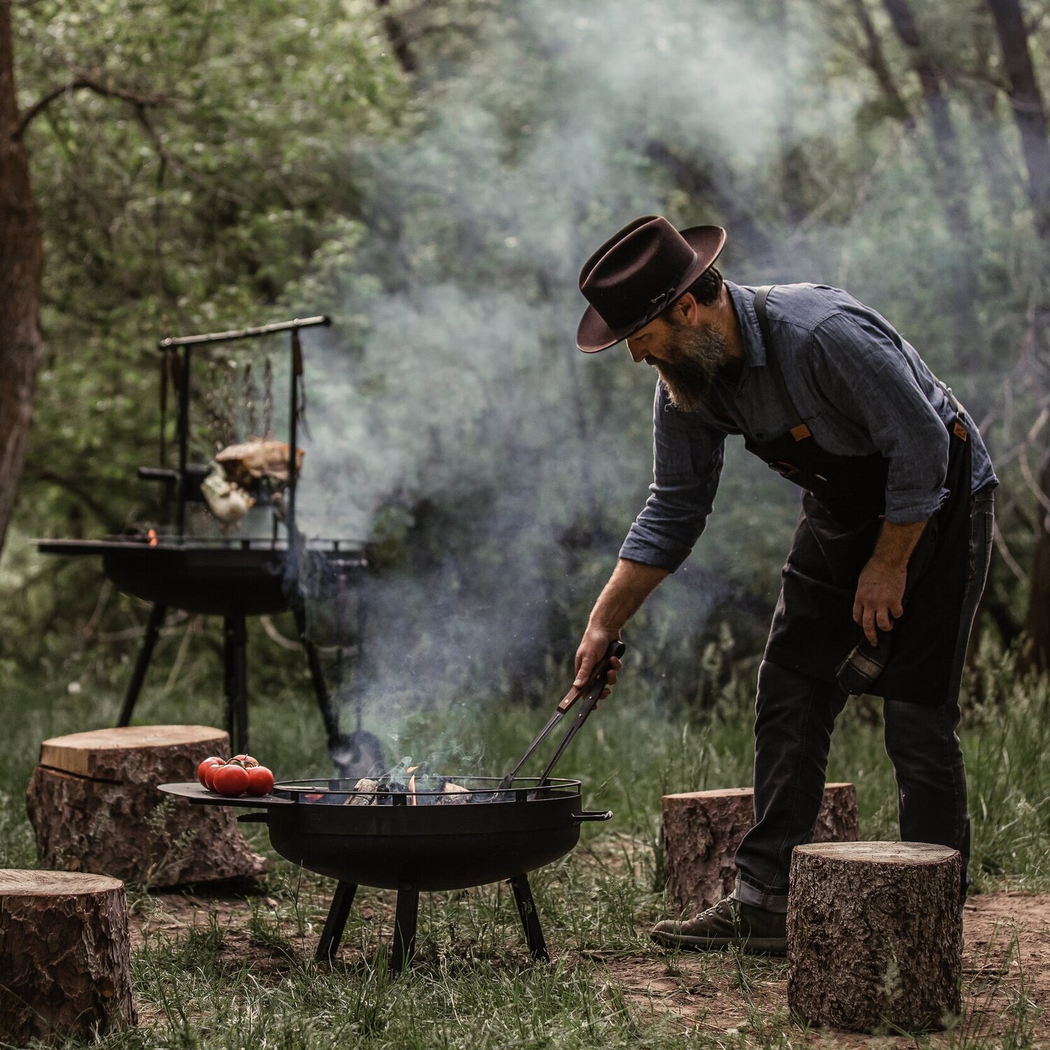 Tournant Goods, Cowboy Fire Pit Cooking