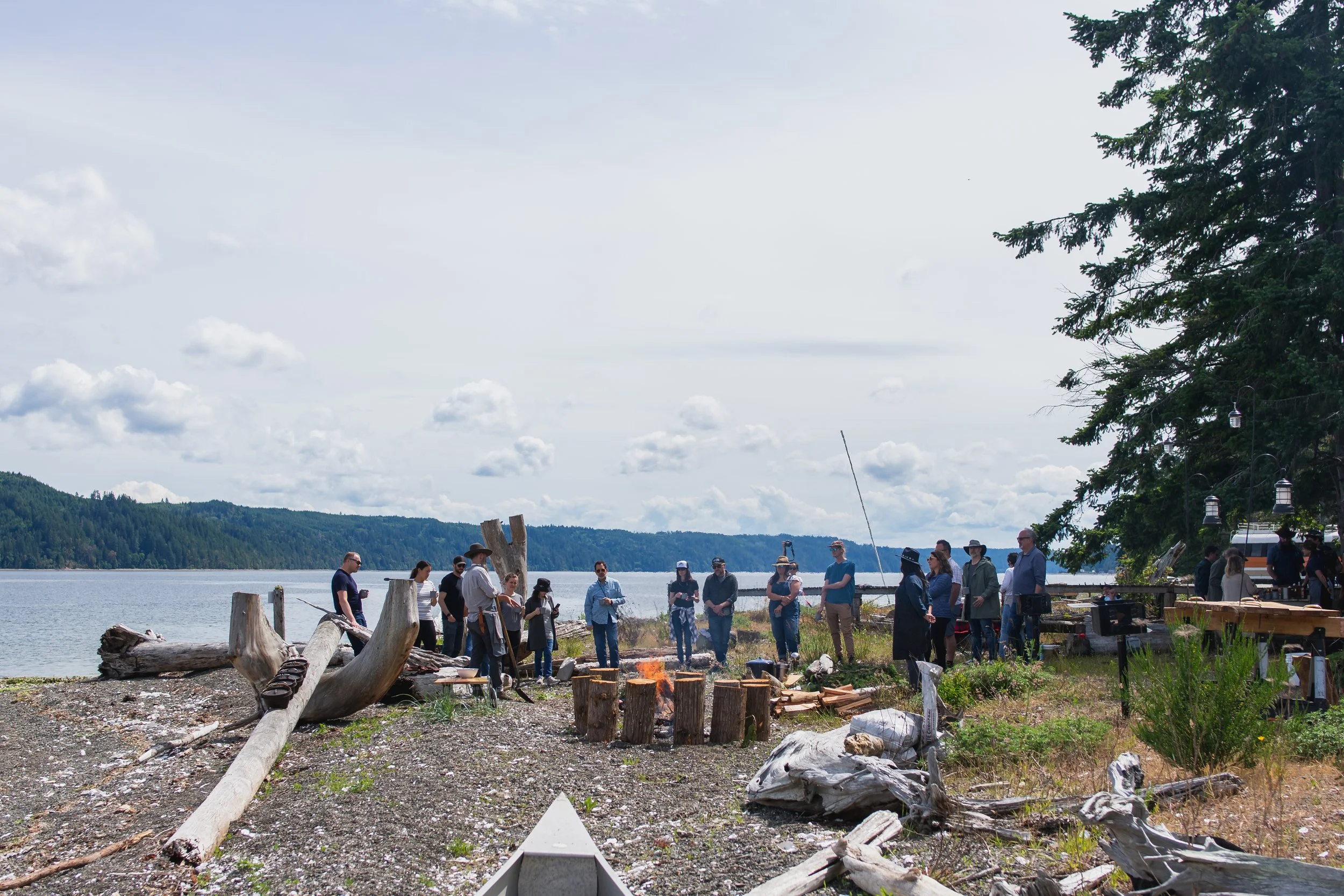 Iron, Fire + Brine SEAFOOD Cooking Workshop at Hama Hama Oyster Co.