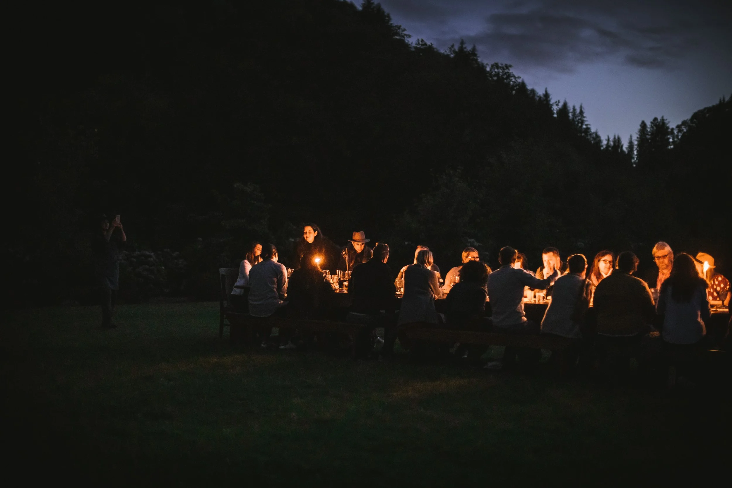 FULL MOON DINNER - April's Pink Moon