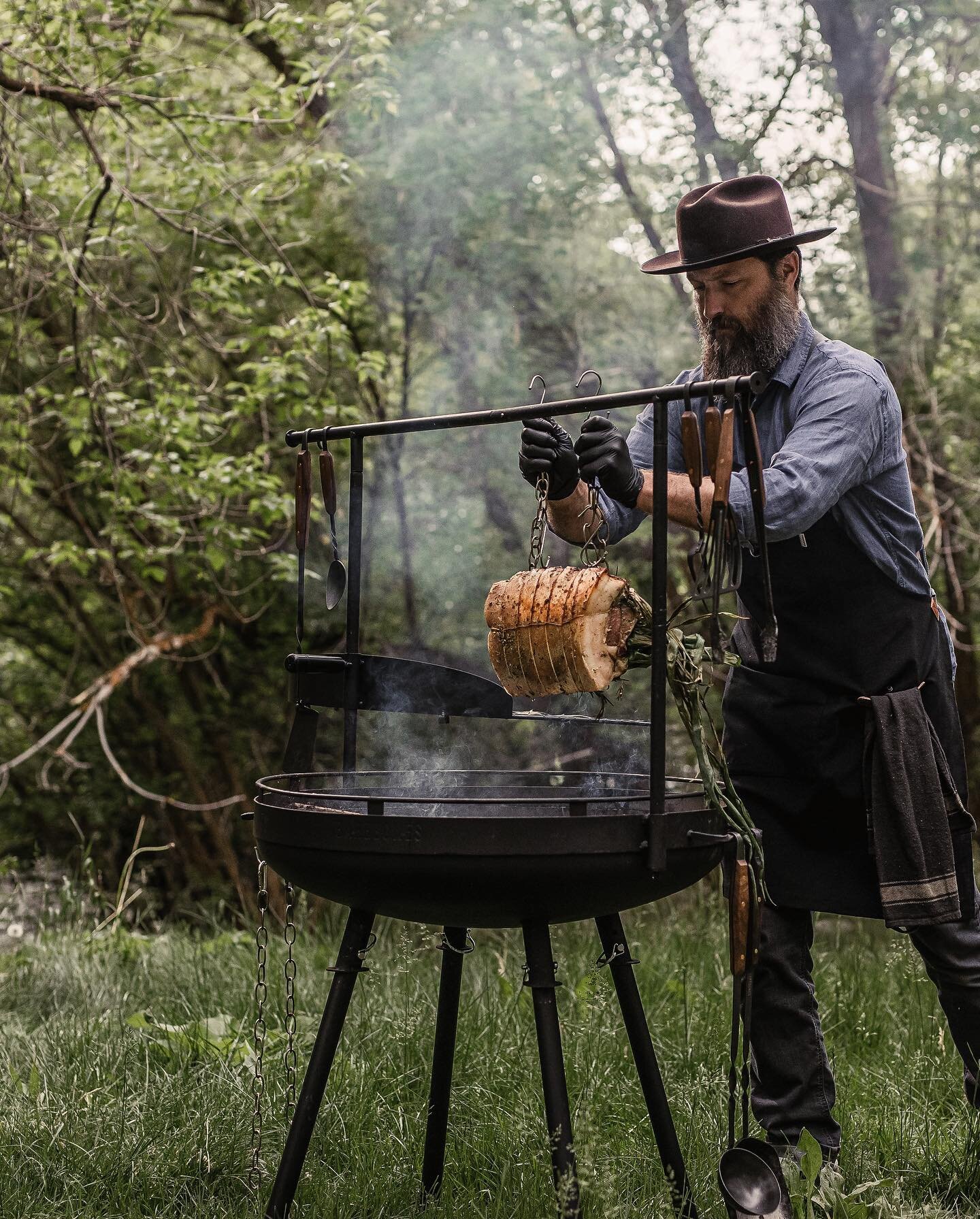 A glorious giveaway and a little story&hellip;First, let&rsquo;s lead with the incredible fact that @barebonesliving is giving away 40 Cowboy Grills (YES, 40! 😳) during the month of September. Head over to their feed or visit our Stories to enter to