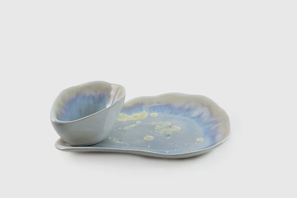 Small Plate and Sauce Bowl