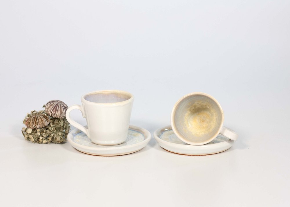 Espresso Cup & Saucer — Ae Ceramics