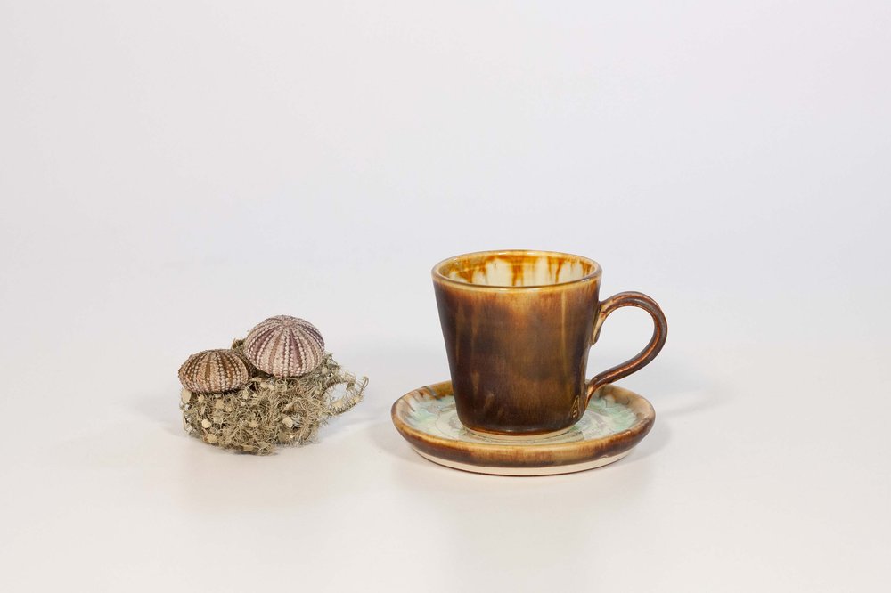 Espresso Cup & Saucer — Ae Ceramics