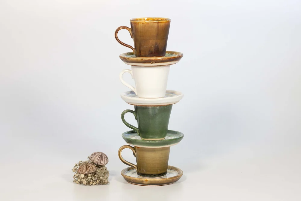 Espresso Cup & Saucer  Ae Ceramics