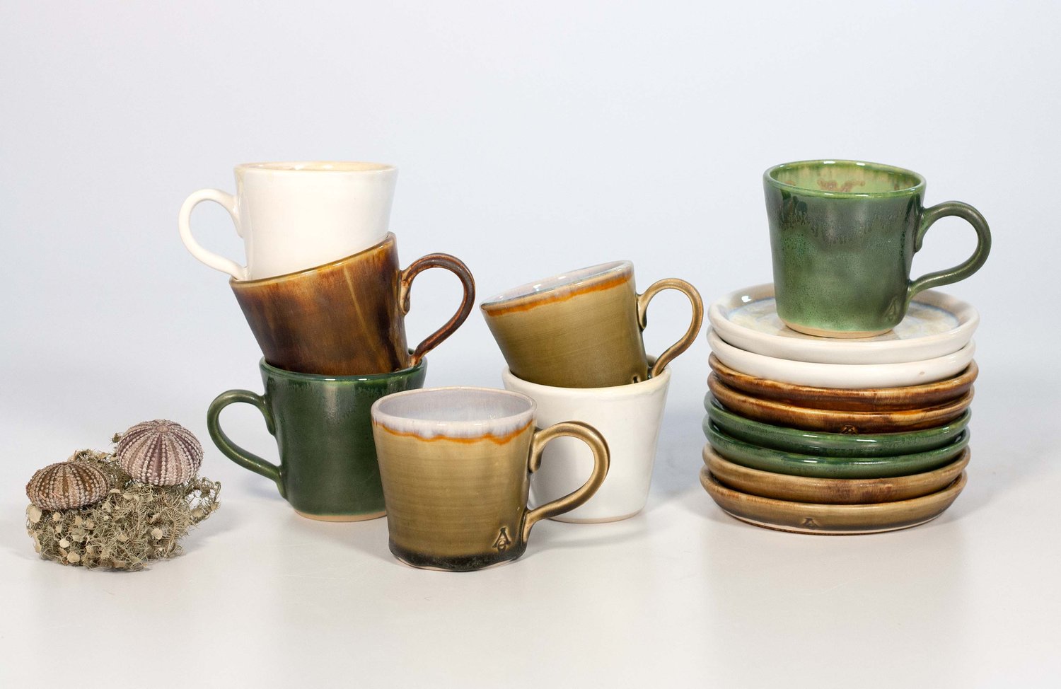 These Conical Ceramic Cups Are a Delightful Way to Sip Espresso