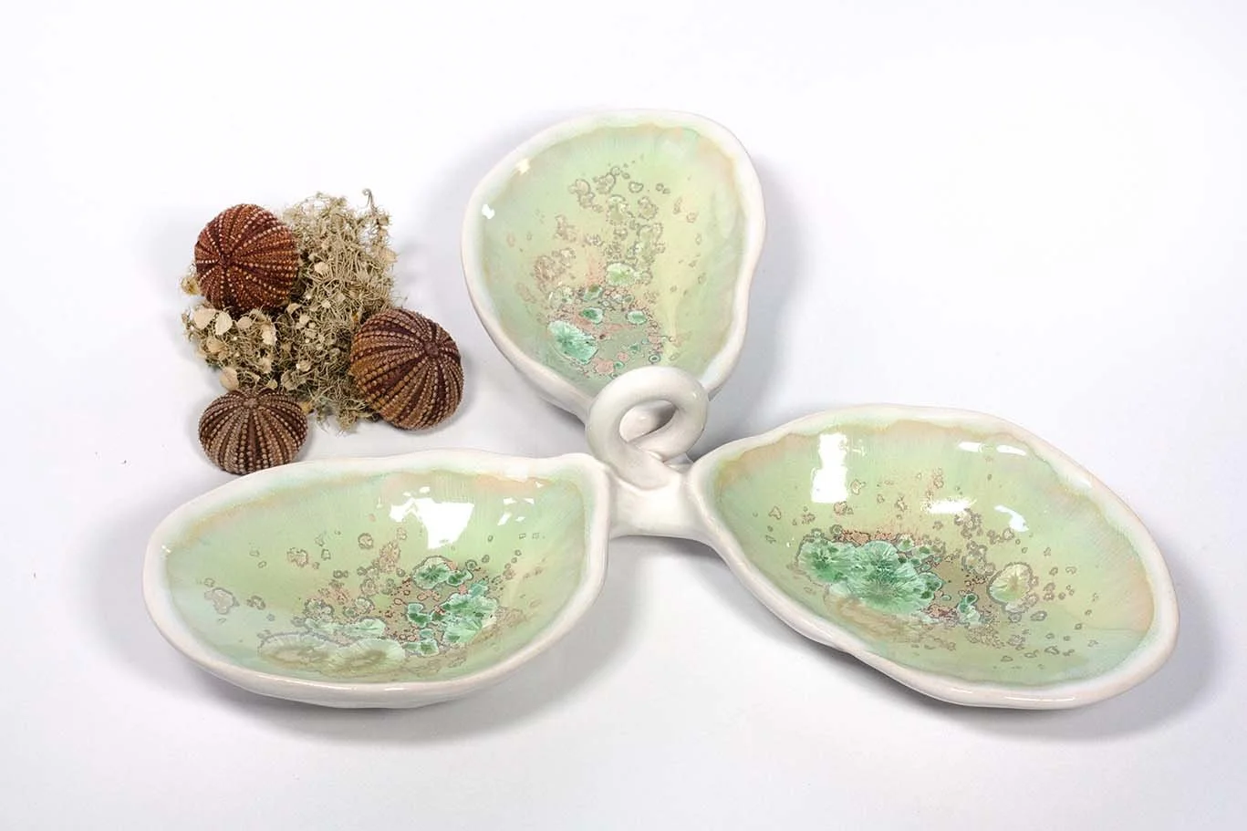 Condiment Dish with Handle — Ae Ceramics