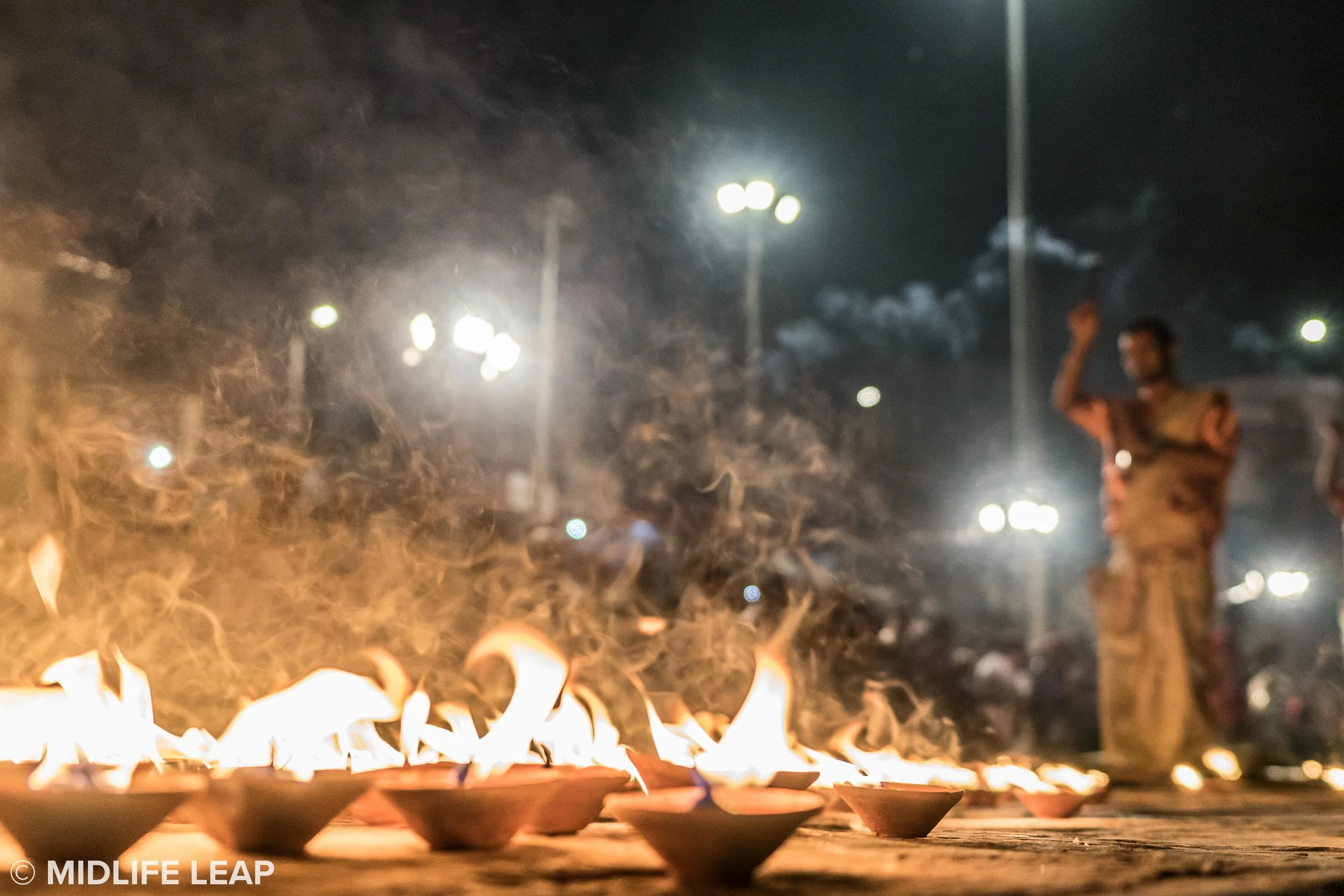 The Ganga Aarti Puja Ceremony
