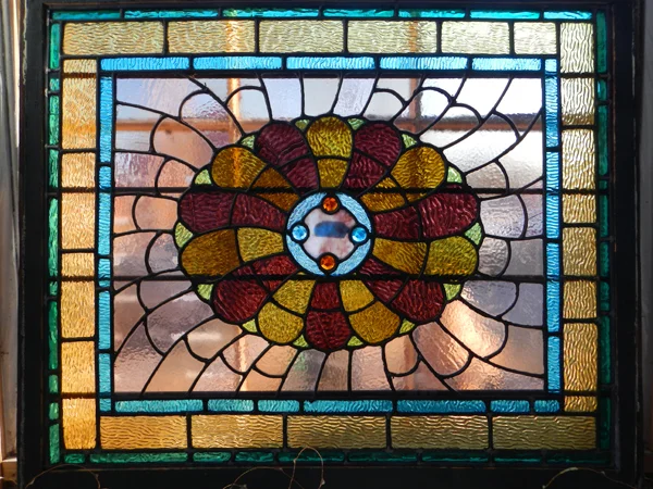 A restored window from a house in Cambridge Massachusetts.