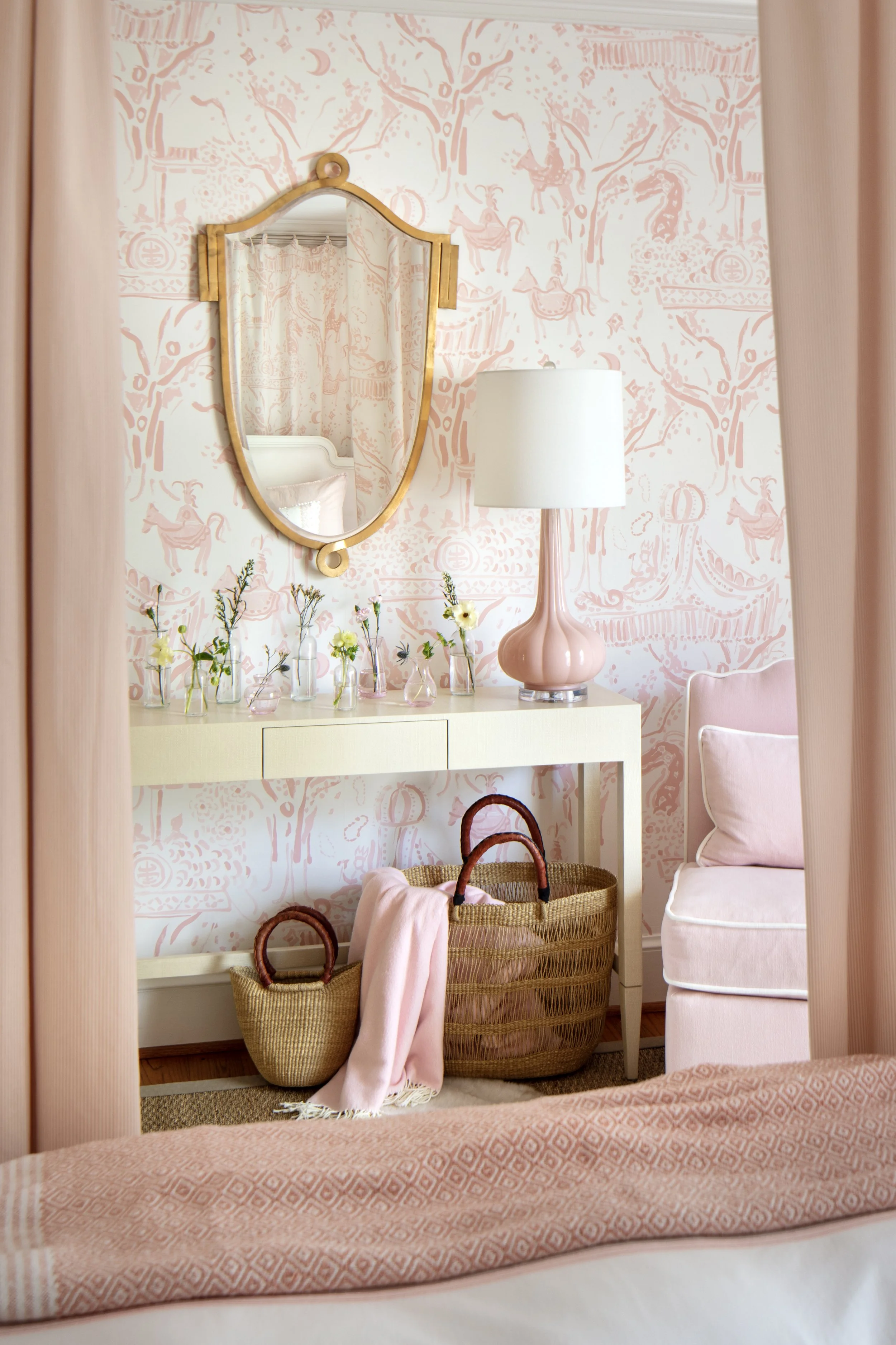 Think Pink! Interior Decorating with Pops of Color — Sara Hillery ...