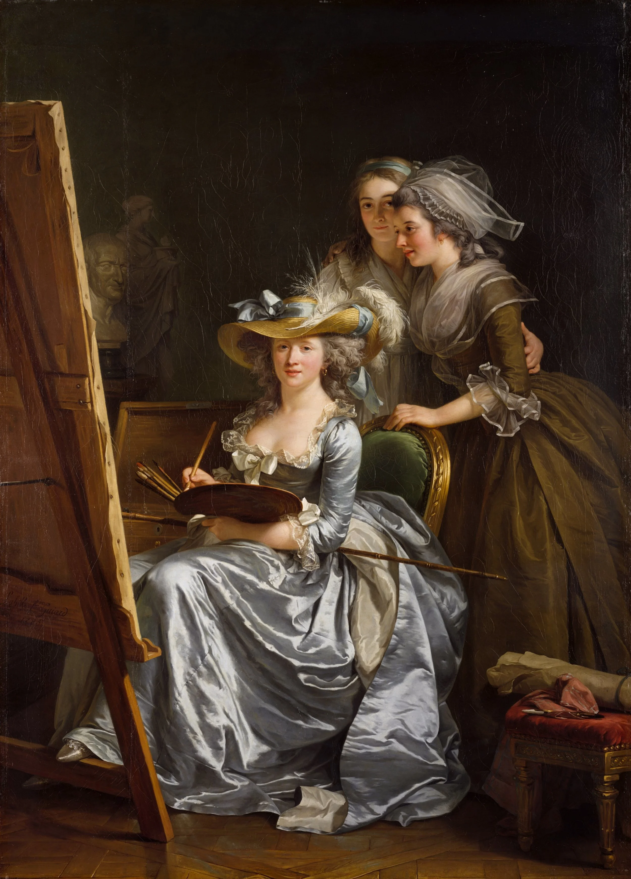 Self-portrait with Two Pupils.jpg