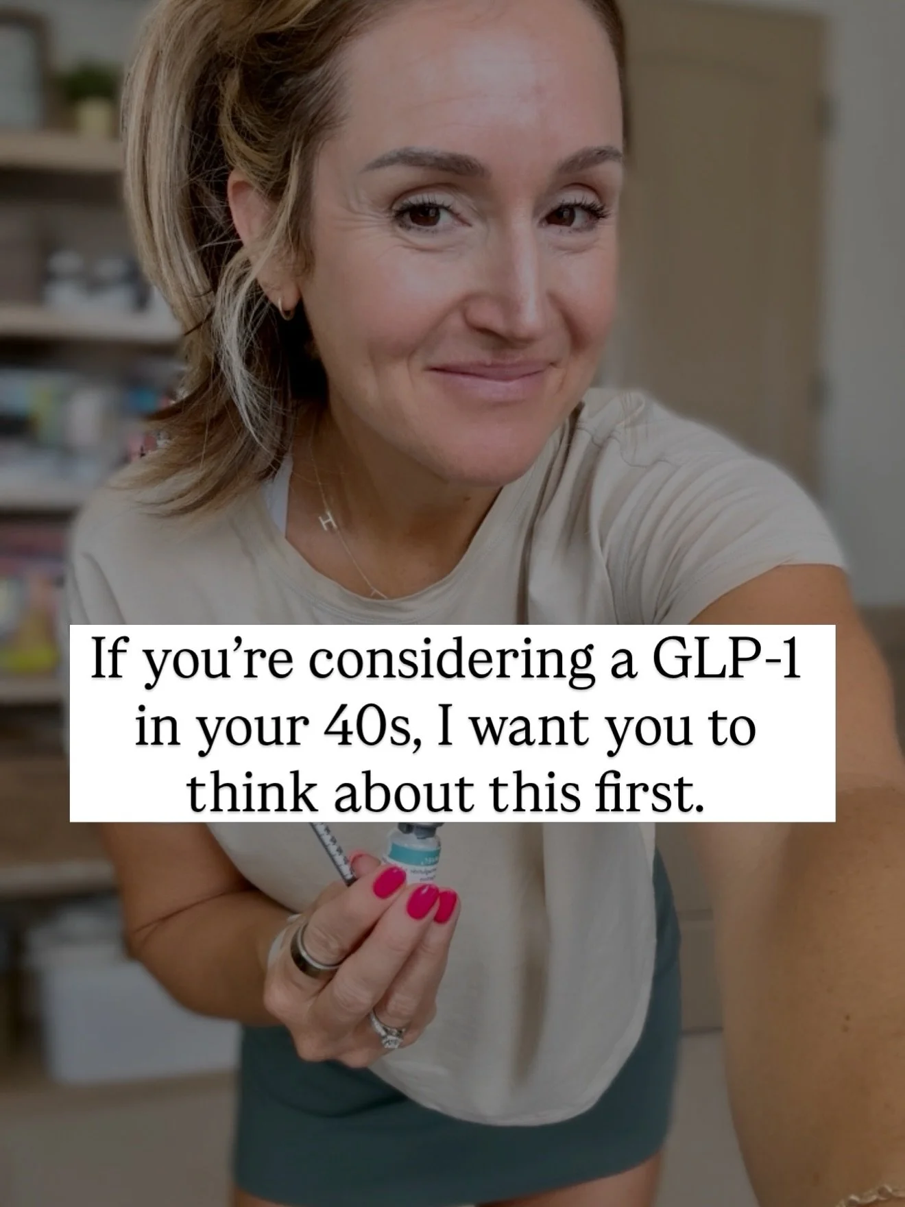 I think there&rsquo;s so much more to the GLP-1 conversation than &ldquo;Do they work?&rdquo;

If you decide to use one, I want you to use that opportunity to learn how to nourish your body well, protect your muscle, build habits that actually fit yo